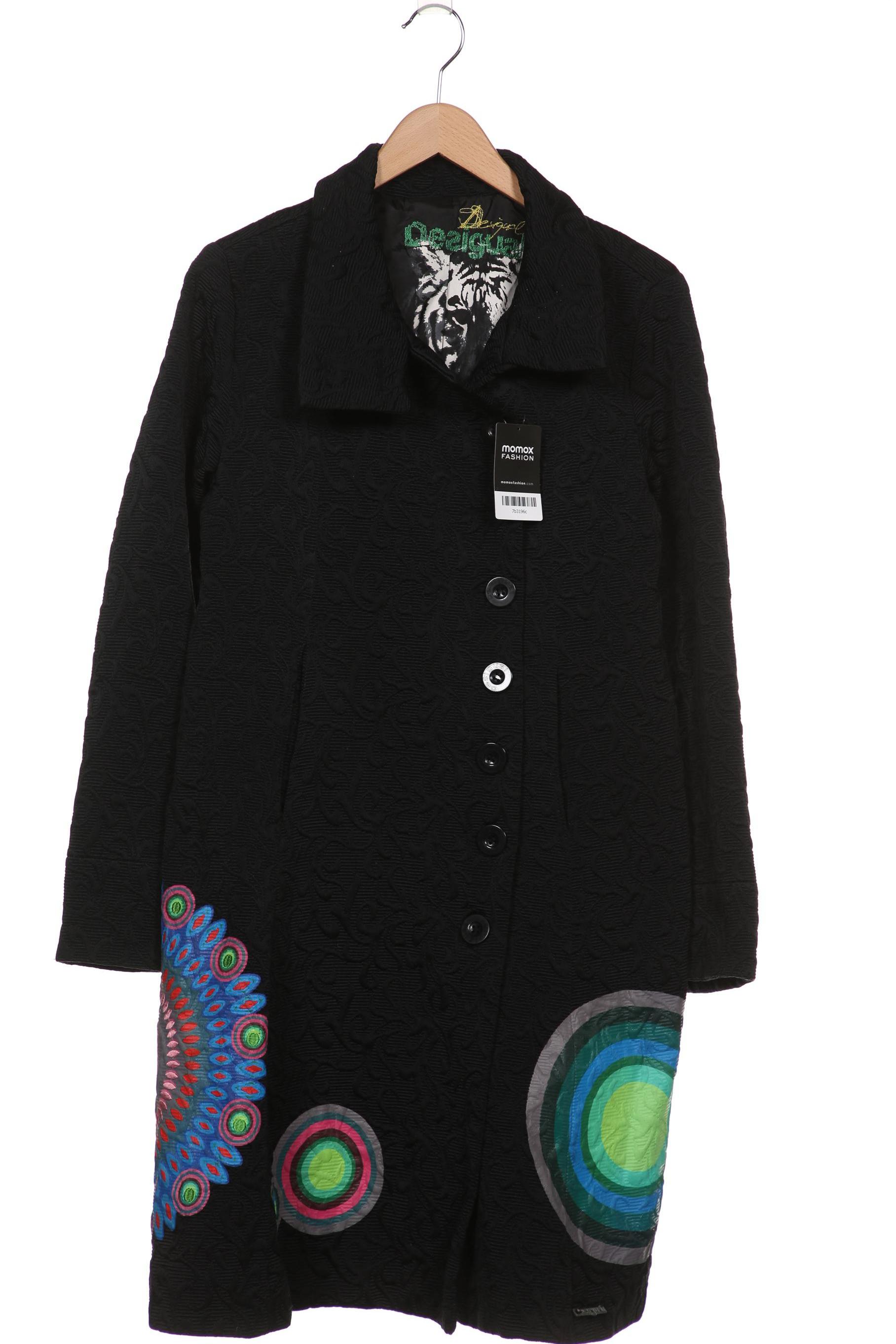 

Desigual Damen Mantel, schwarz, Gr. 46