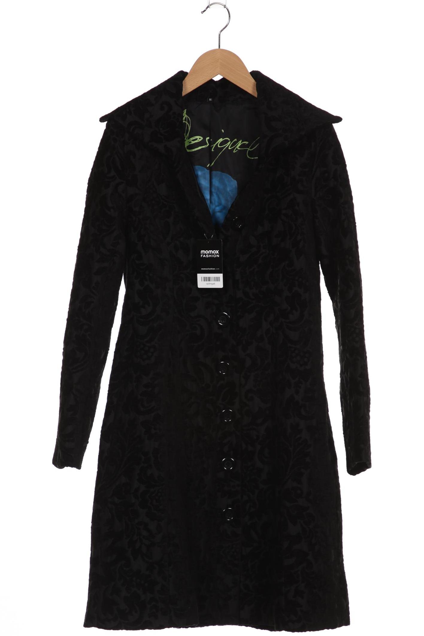 

Desigual Damen Mantel, schwarz