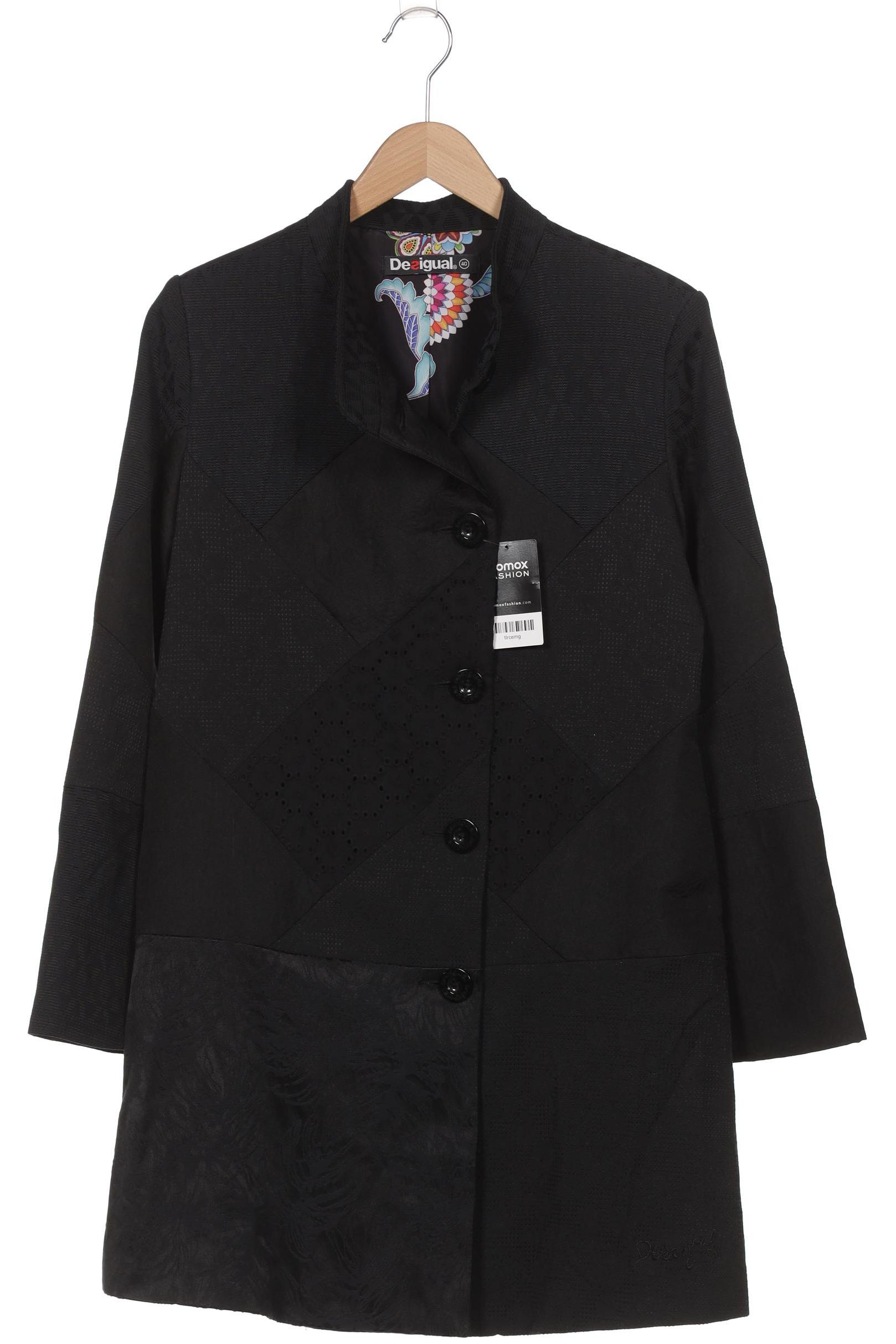 

Desigual Damen Mantel, schwarz, Gr. 40