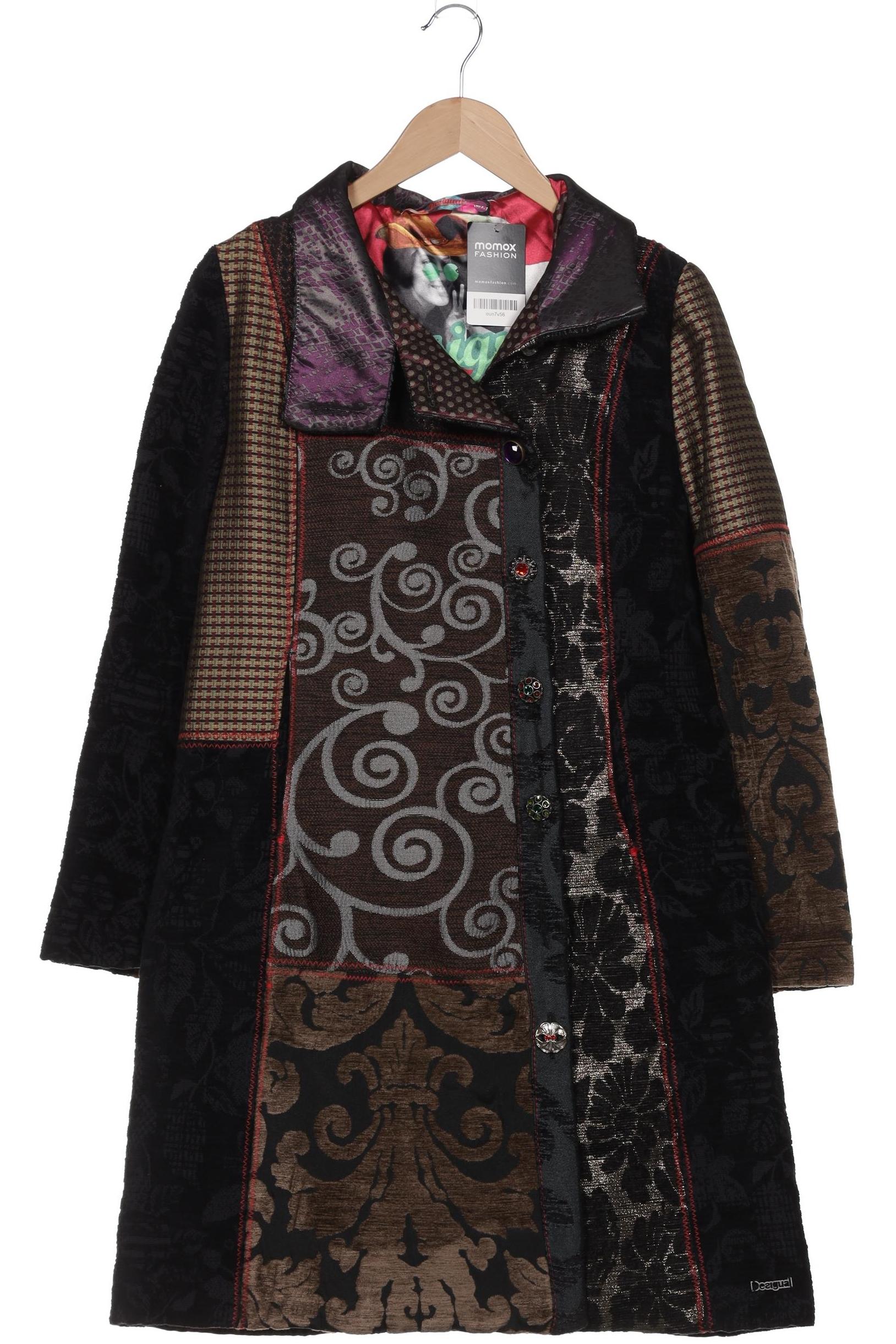 

Desigual Damen Mantel, mehrfarbig, Gr. 42
