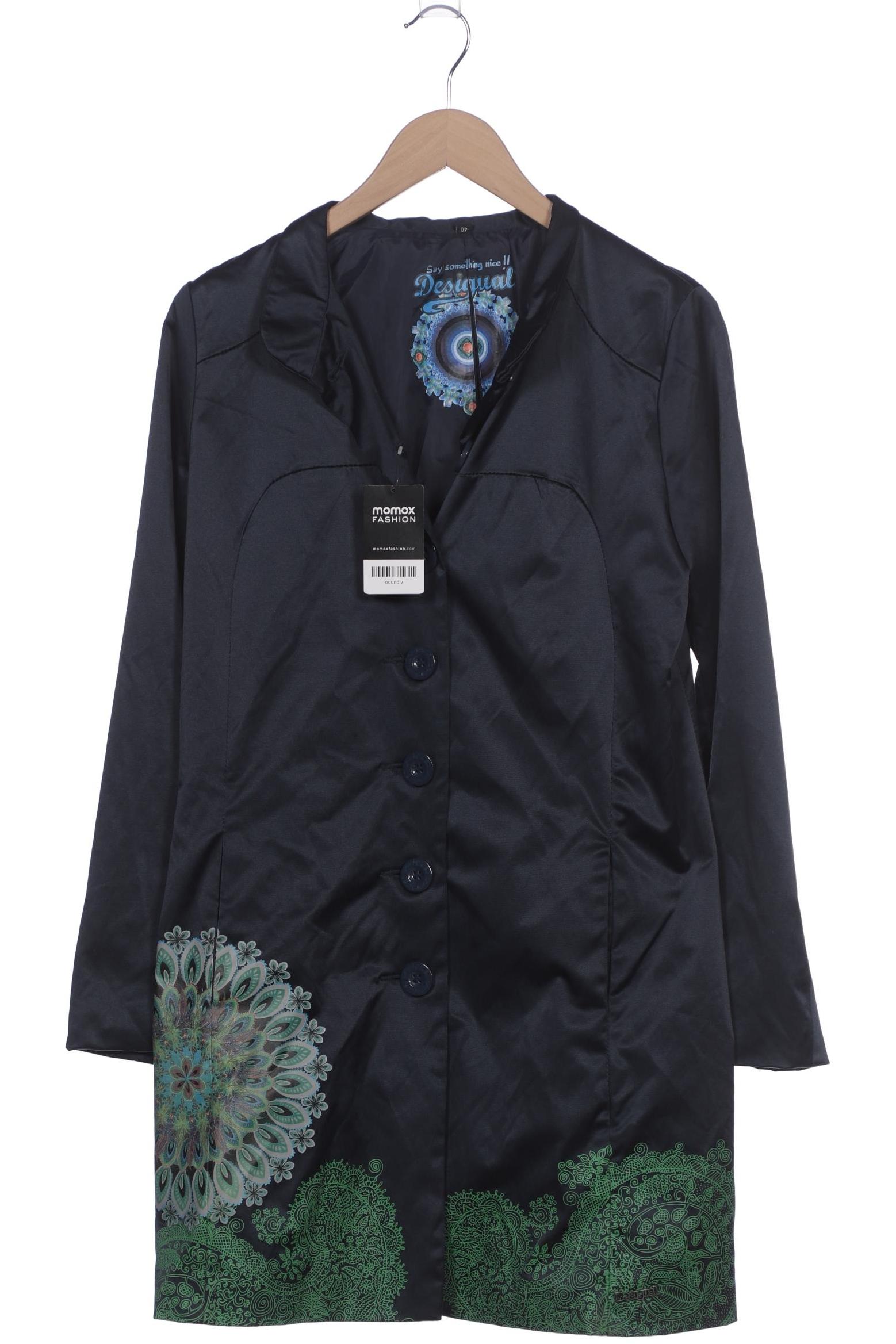 

Desigual Damen Mantel, marineblau, Gr. 40