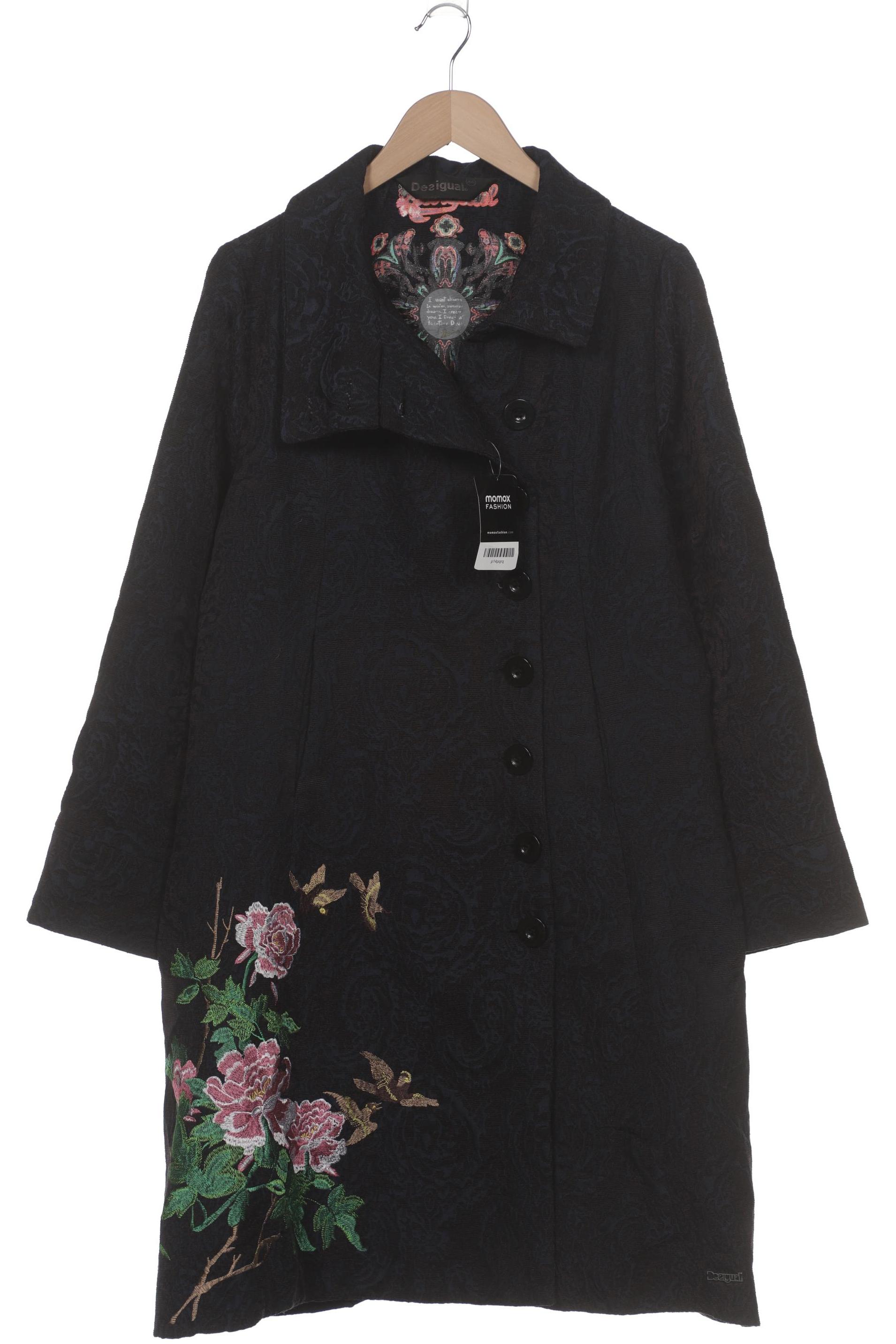 

Desigual Damen Mantel, marineblau, Gr. 46