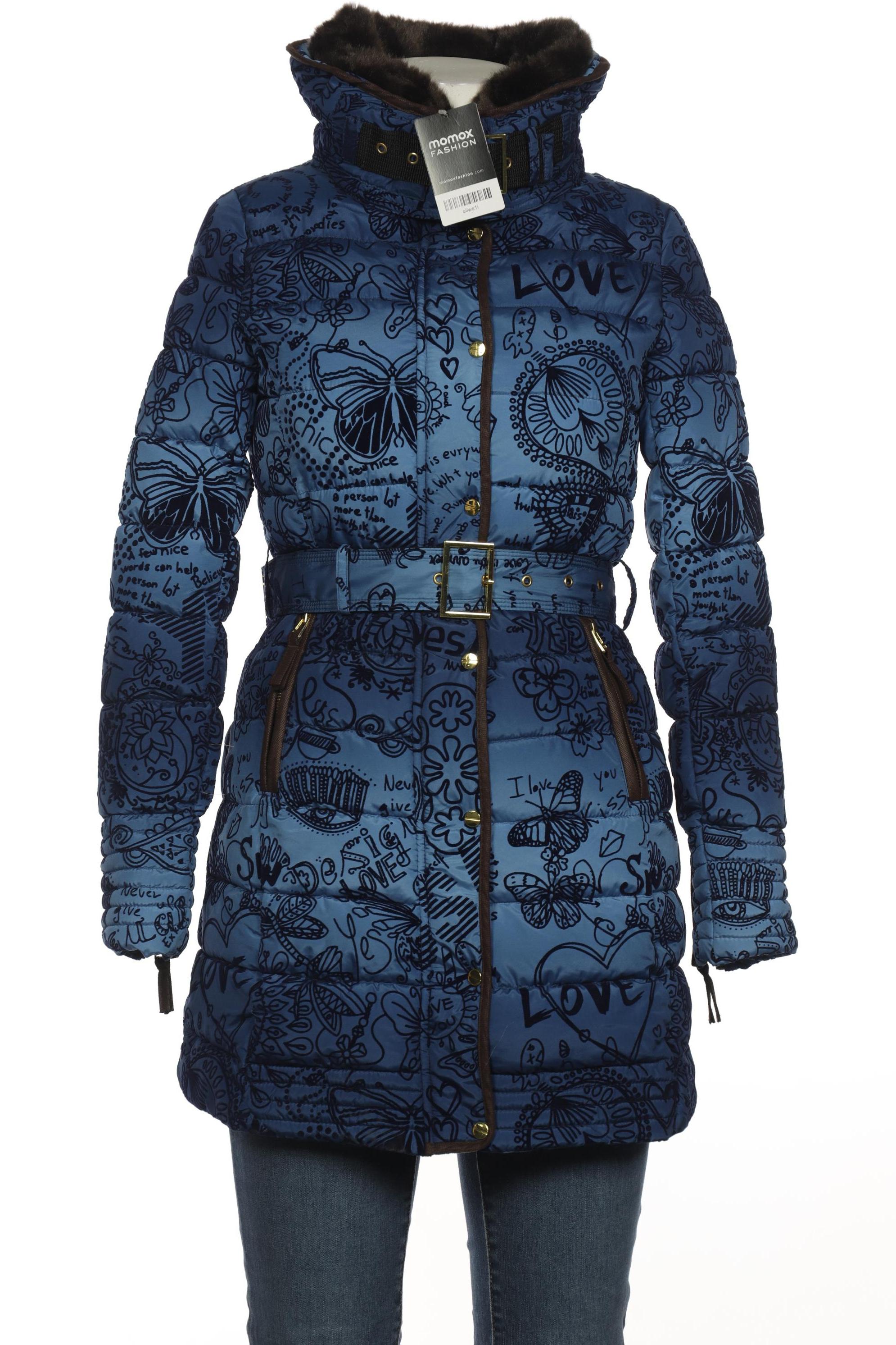 

Desigual Damen Mantel, blau