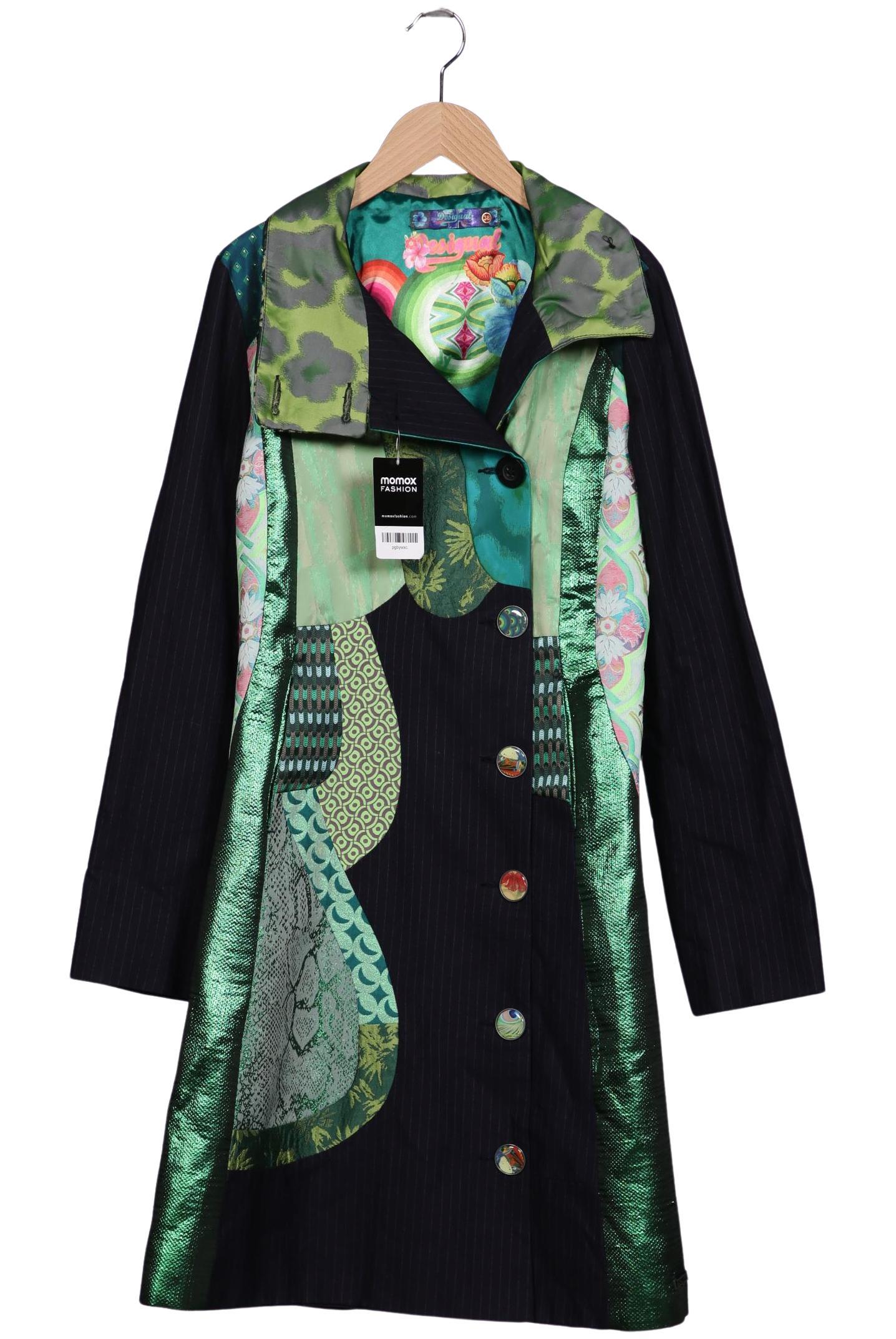

Desigual Damen Mantel, mehrfarbig, Gr. 38