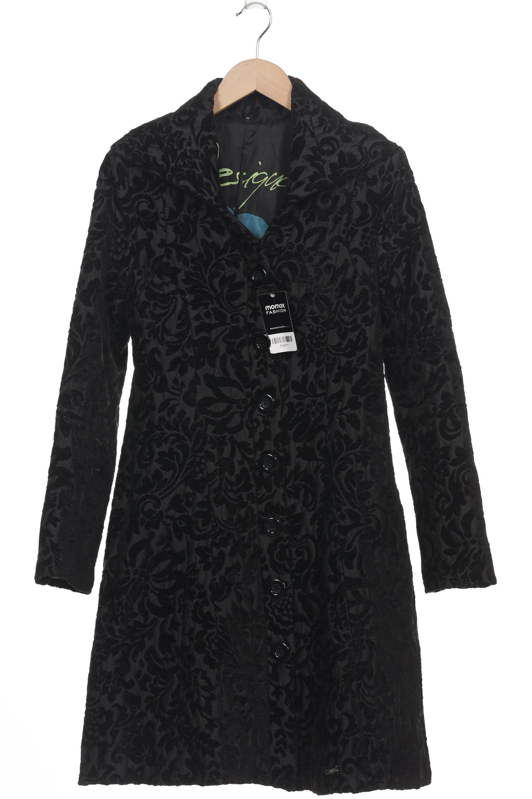 

Desigual Damen Mantel, schwarz, Gr. 40