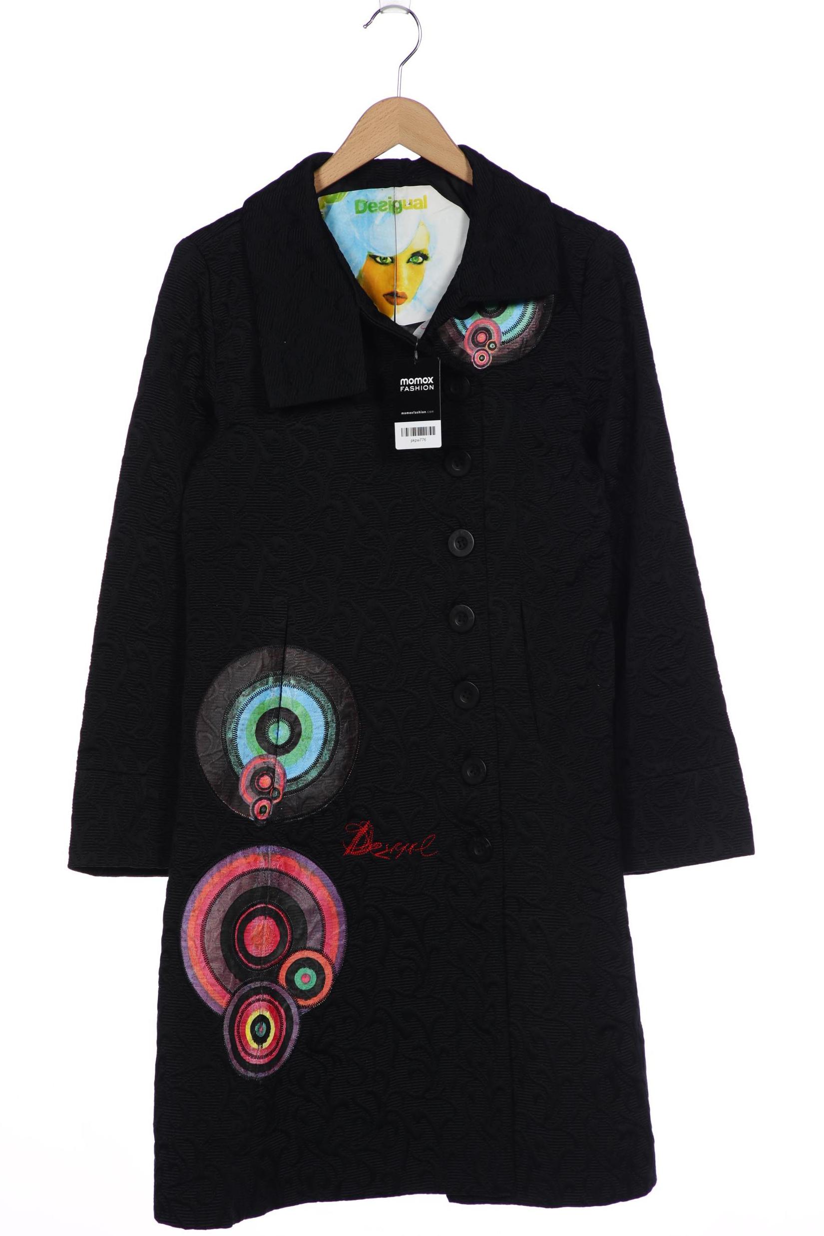 

Desigual Damen Mantel, schwarz