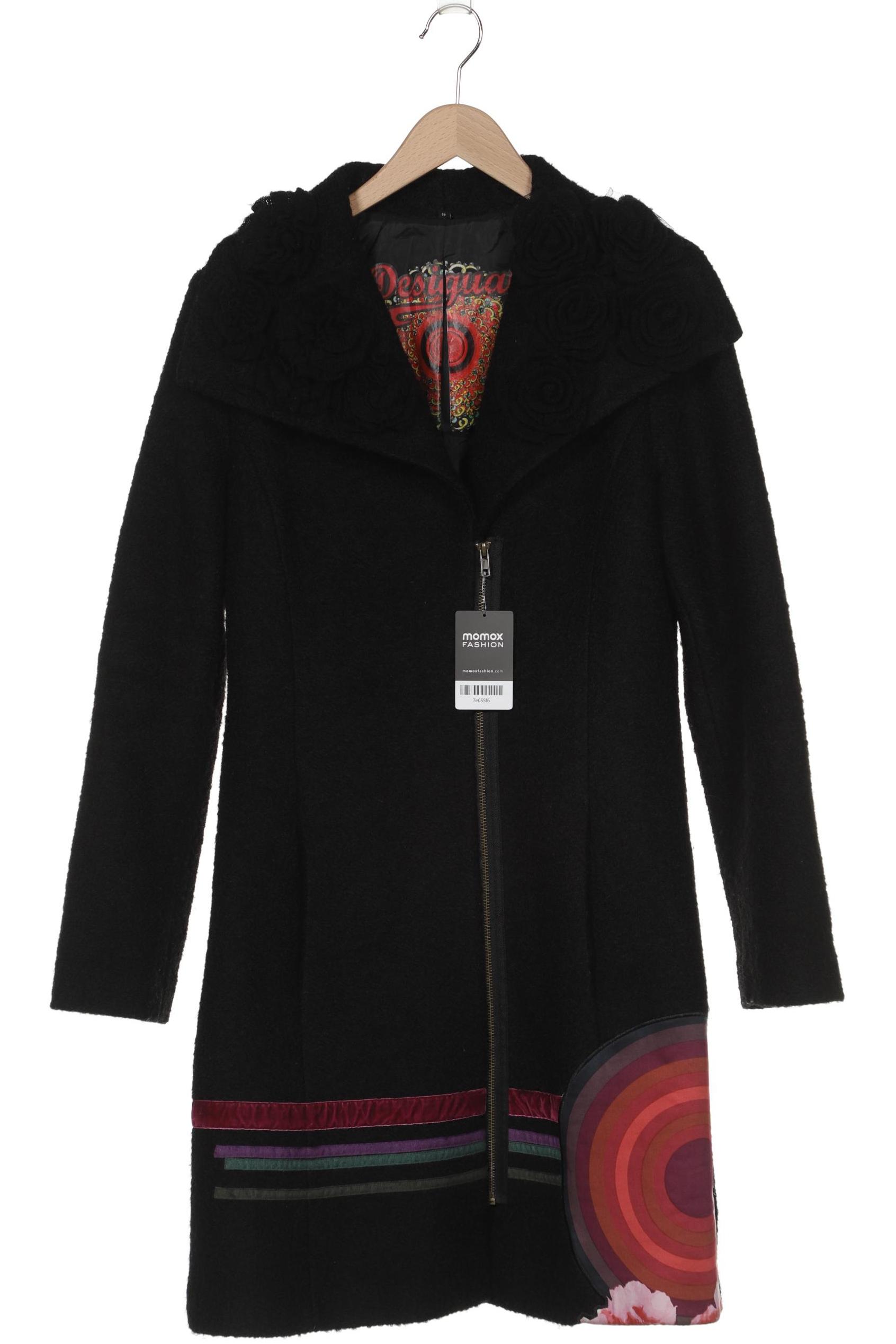 

Desigual Damen Mantel, schwarz, Gr. 42