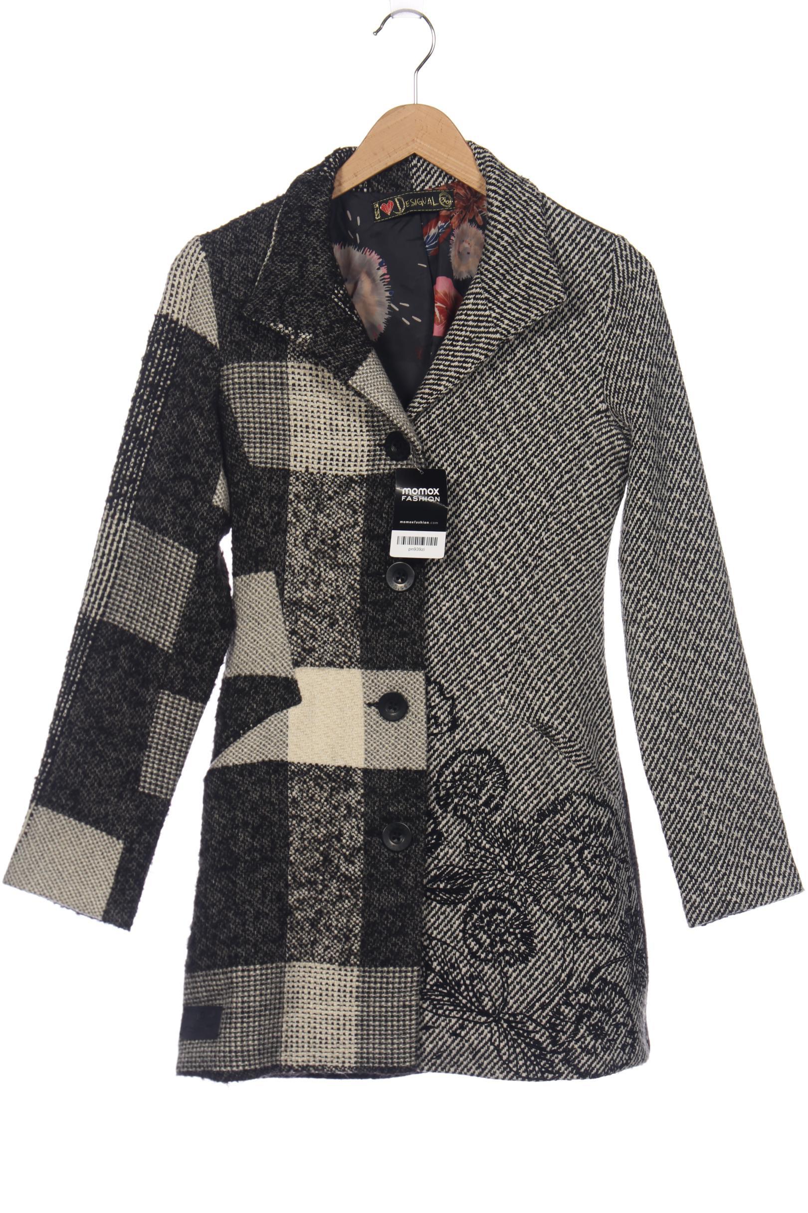 

Desigual Damen Mantel, schwarz