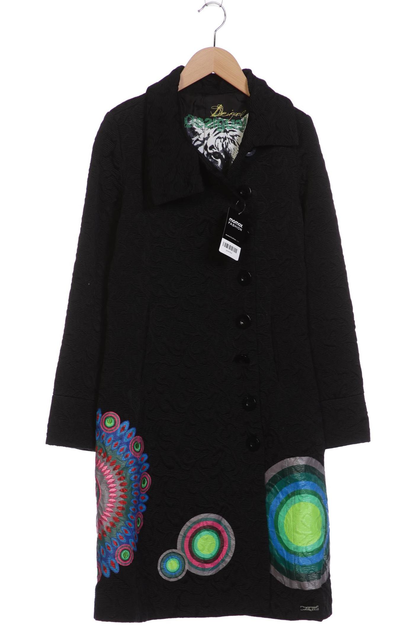

Desigual Damen Mantel, schwarz, Gr. 36