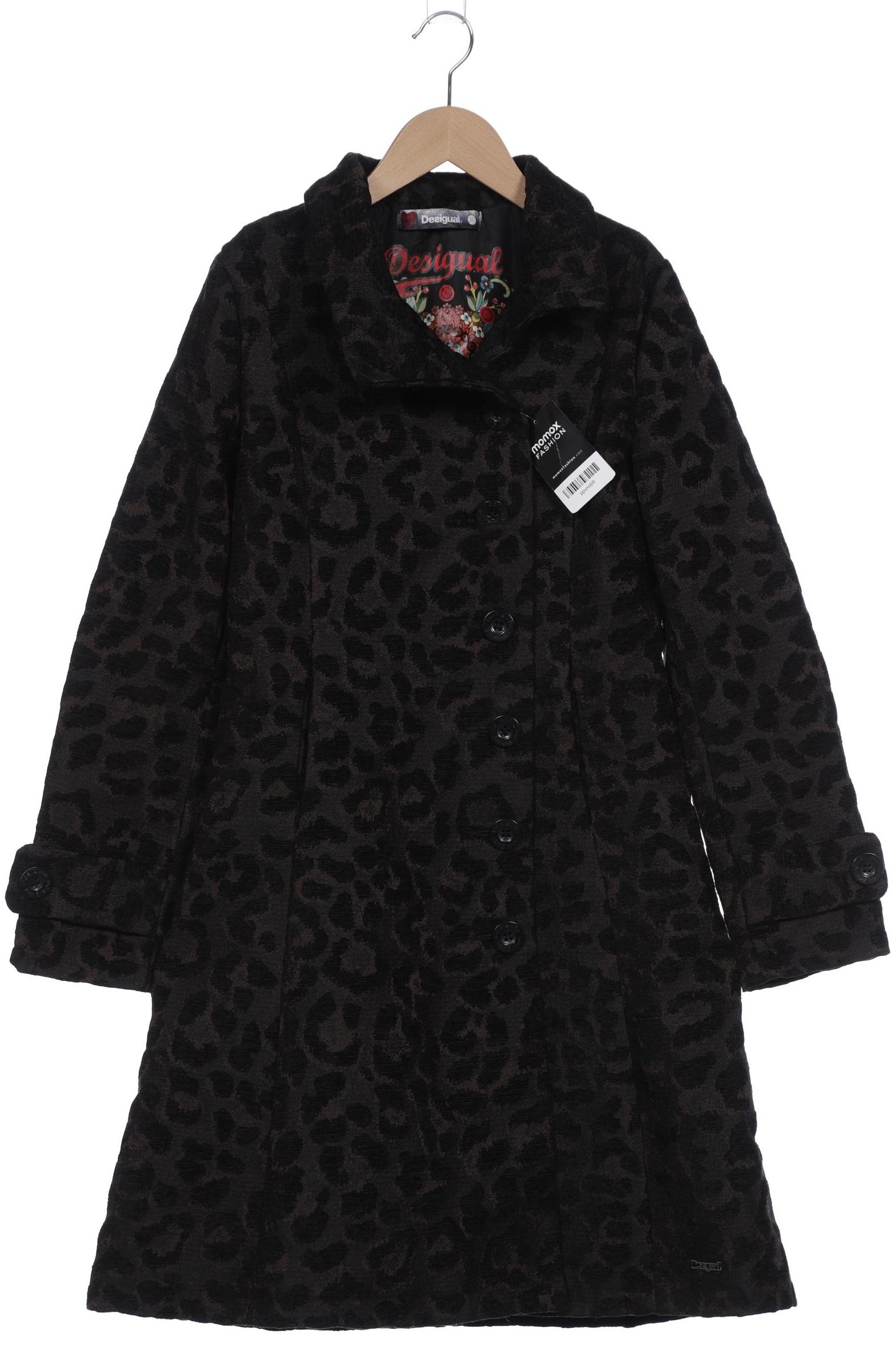 

Desigual Damen Mantel, schwarz, Gr. 38