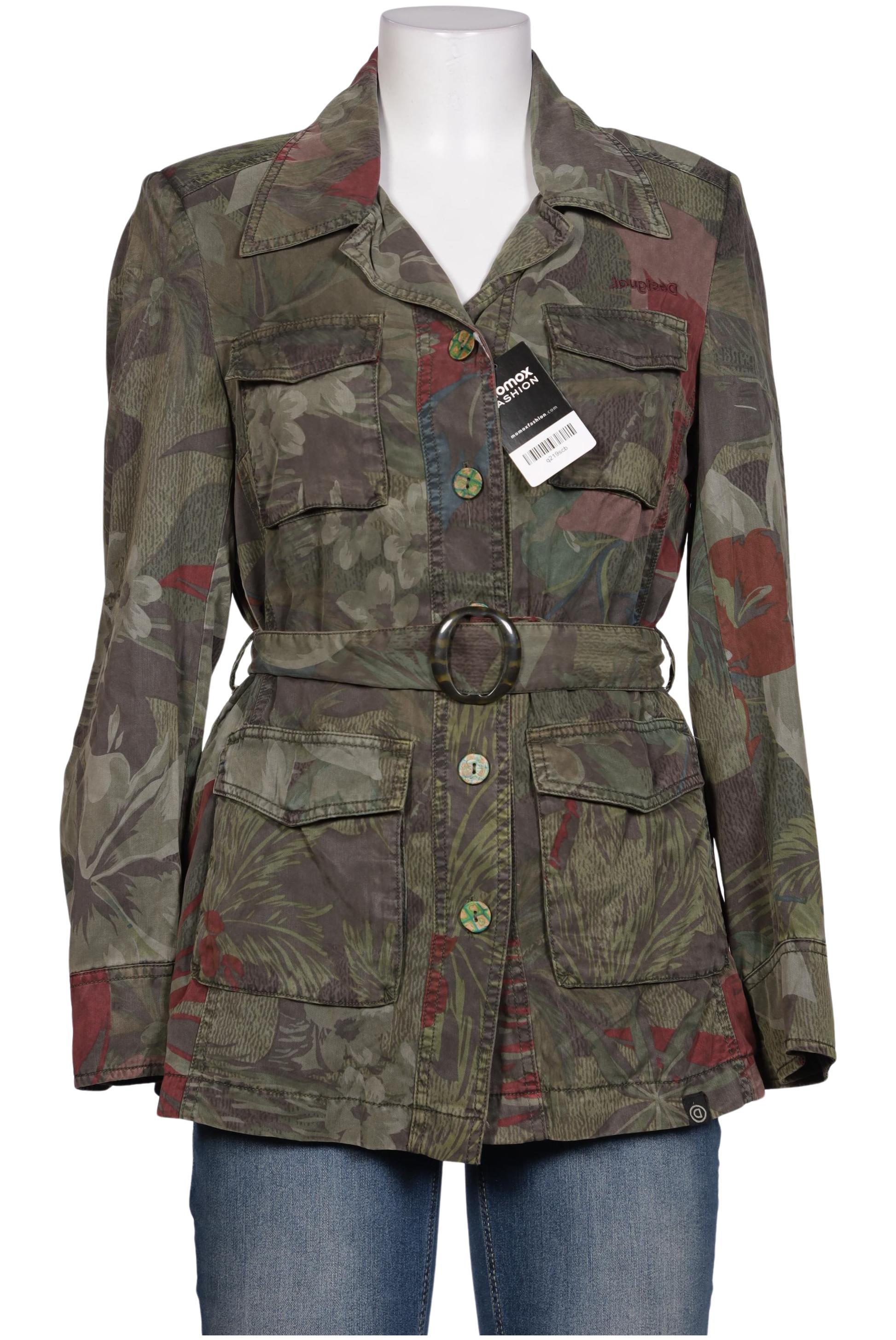 

Desigual Damen Mantel, grün, Gr. 36
