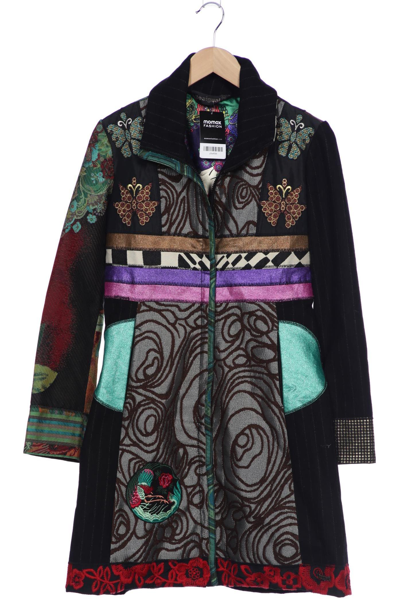 

Desigual Damen Mantel, mehrfarbig, Gr. 36