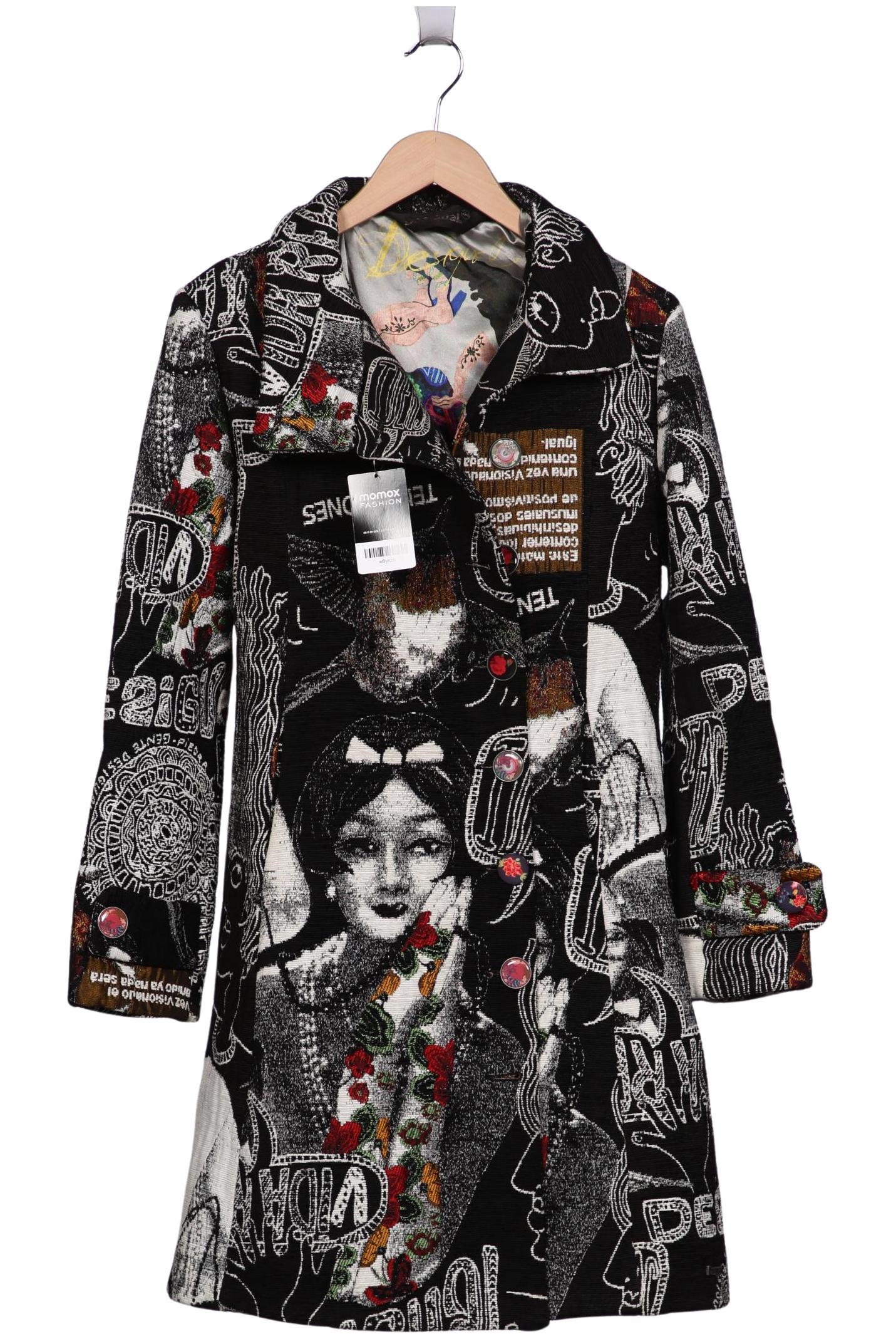 

Desigual Damen Mantel, mehrfarbig, Gr. 44