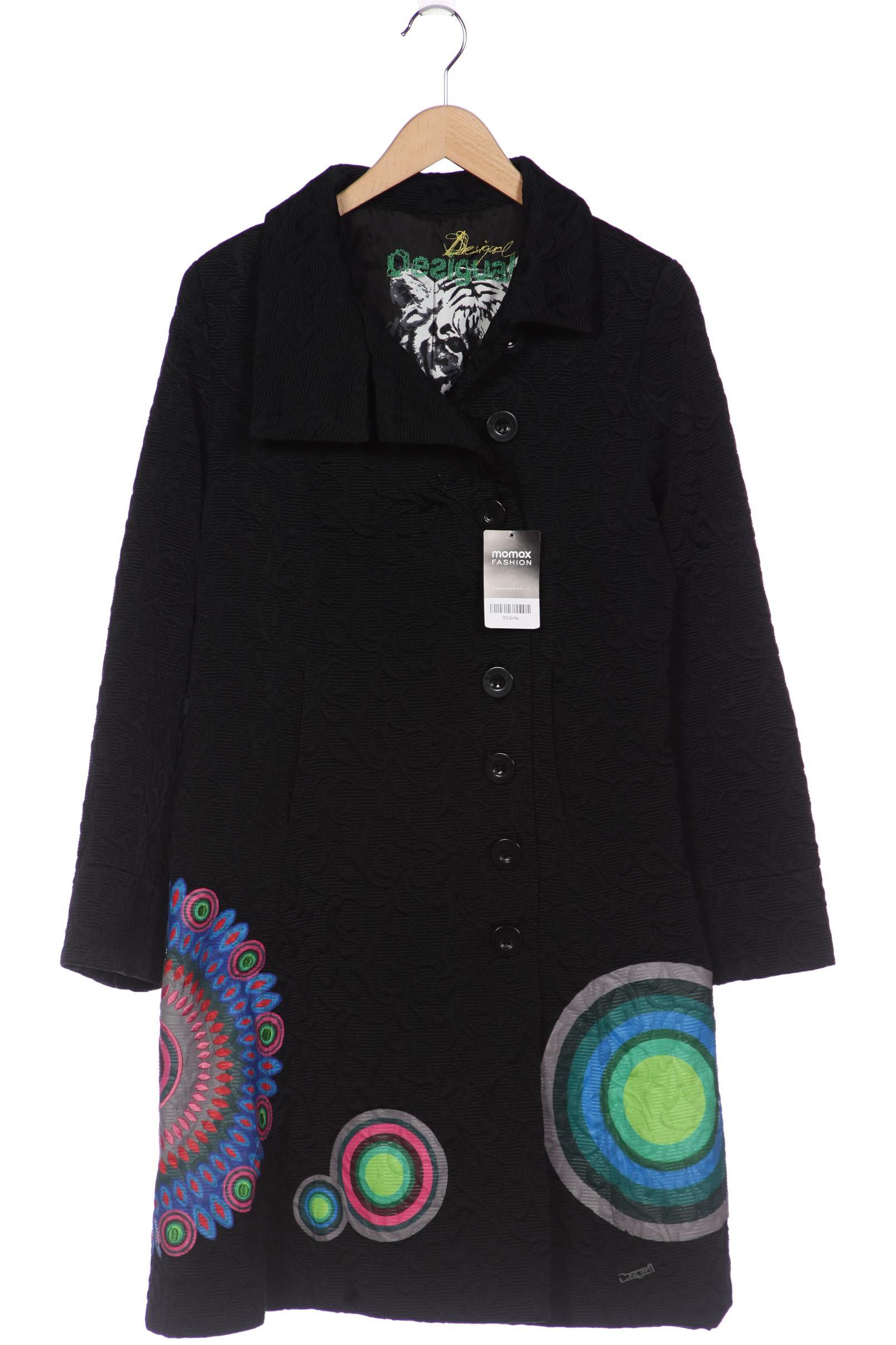 

Desigual Damen Mantel, schwarz, Gr. 44
