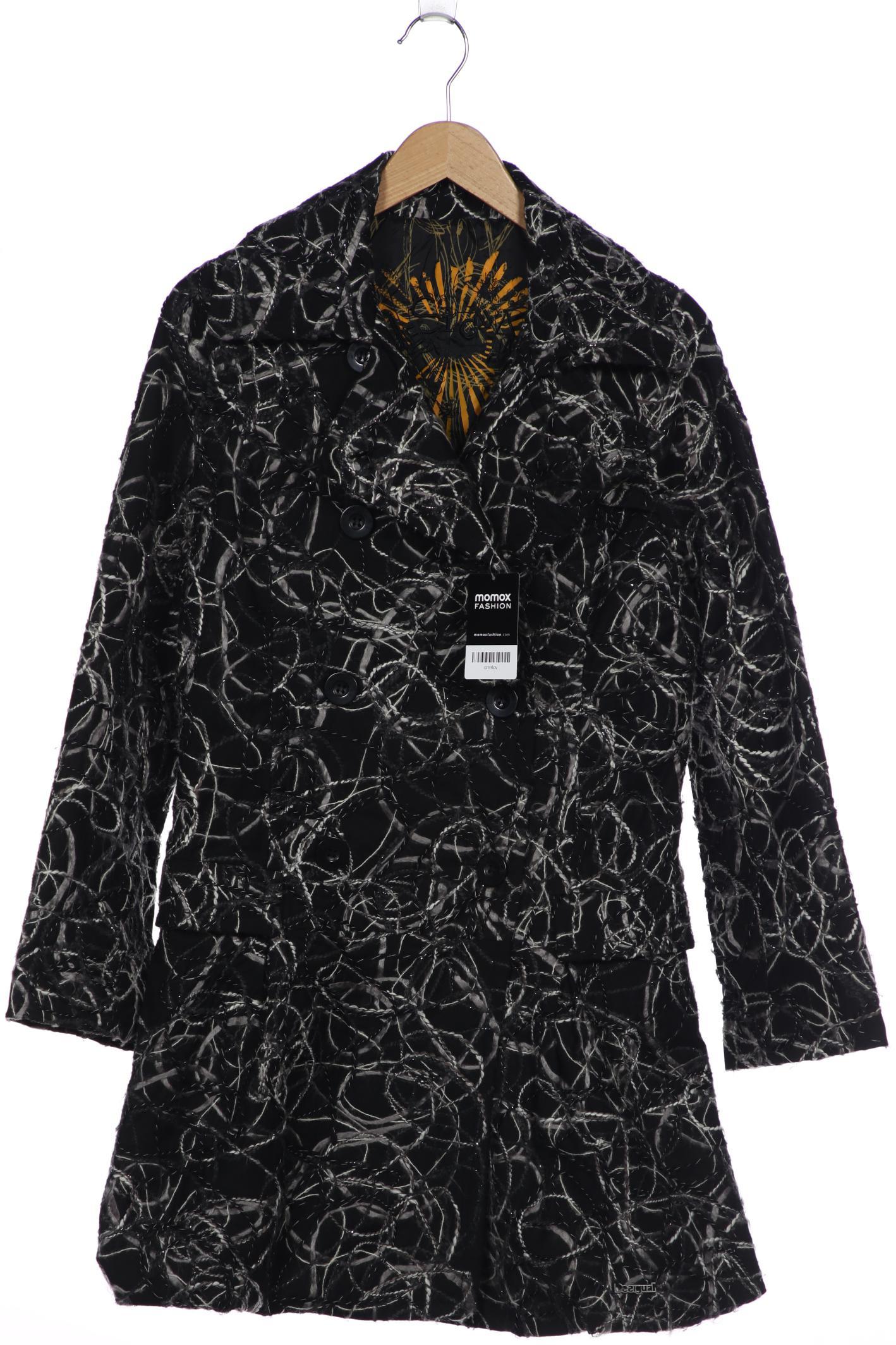 

Desigual Damen Mantel, schwarz, Gr. 42