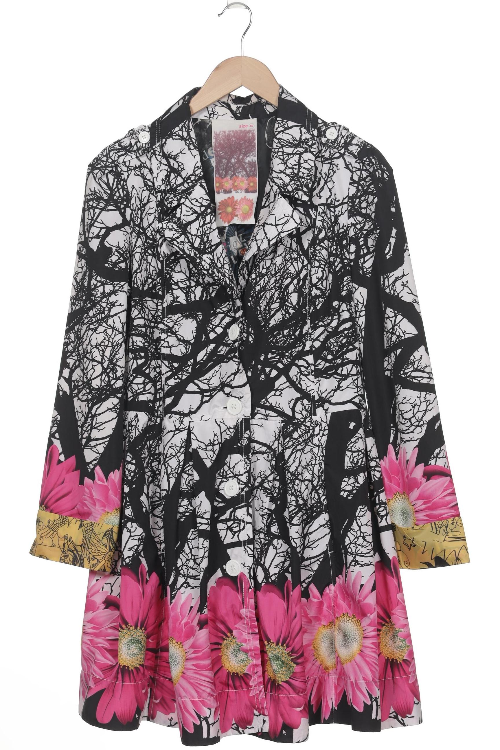 

Desigual Damen Mantel, schwarz, Gr. 46