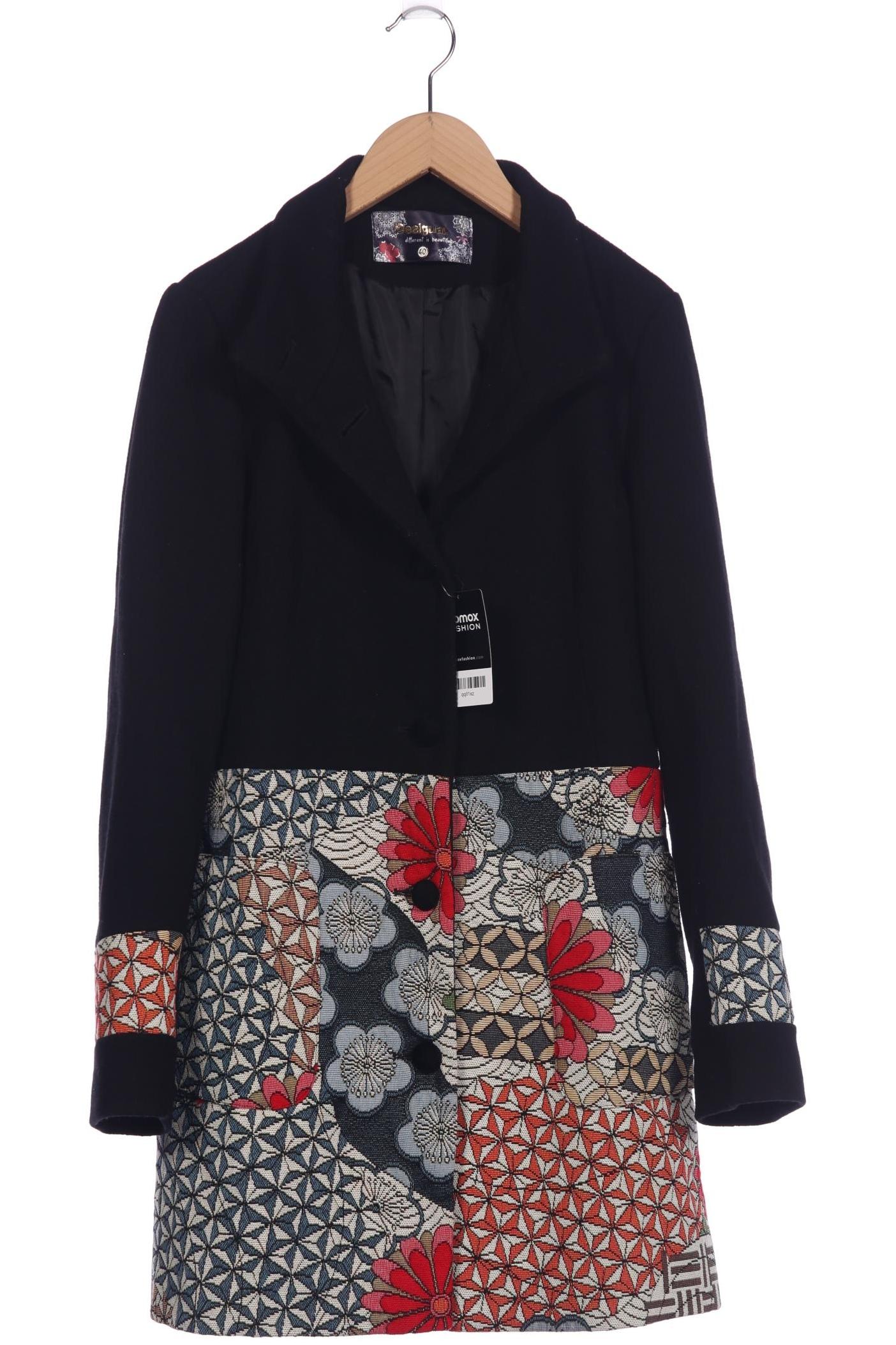 

Desigual Damen Mantel, schwarz, Gr. 40
