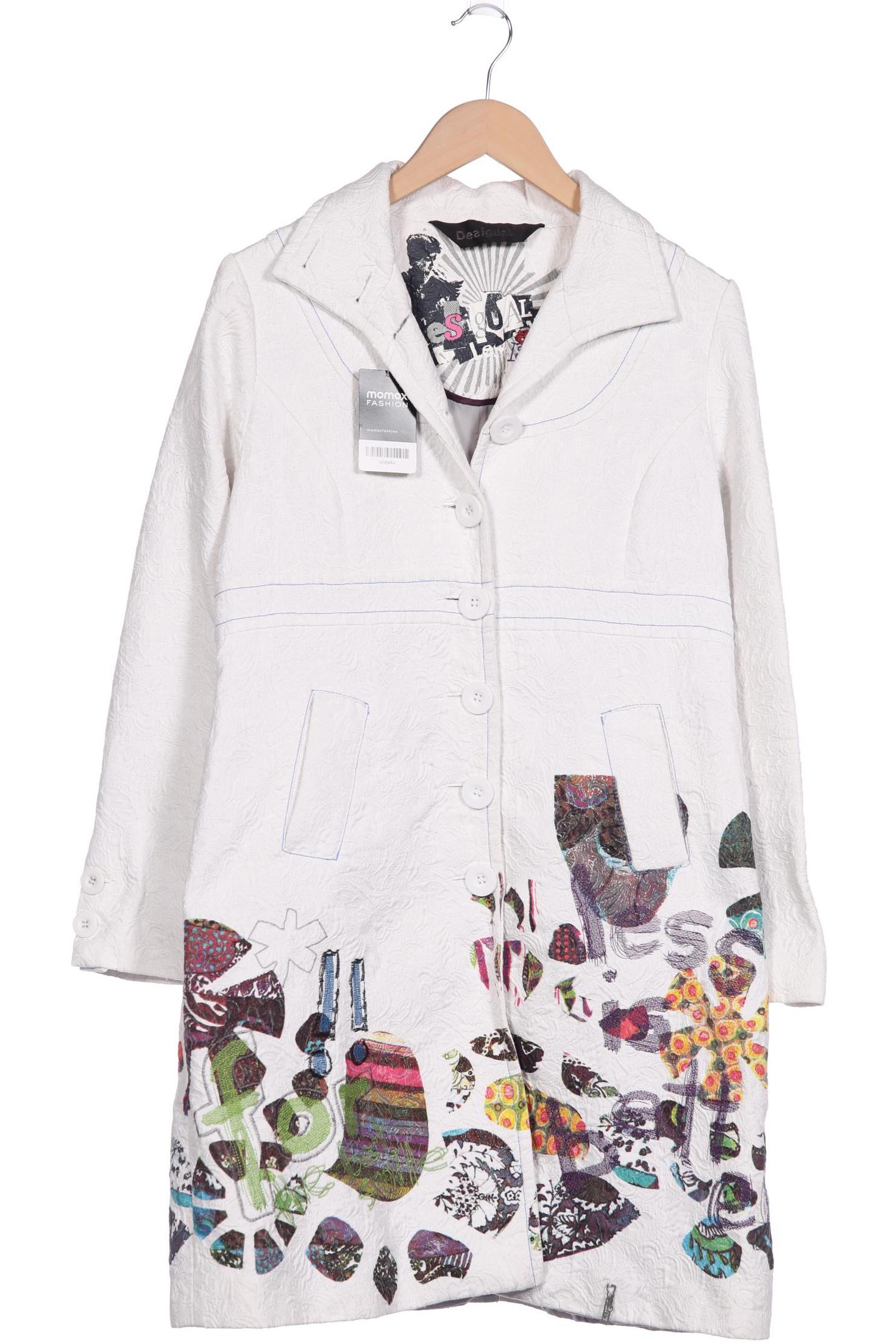 

Desigual Damen Mantel, weiß