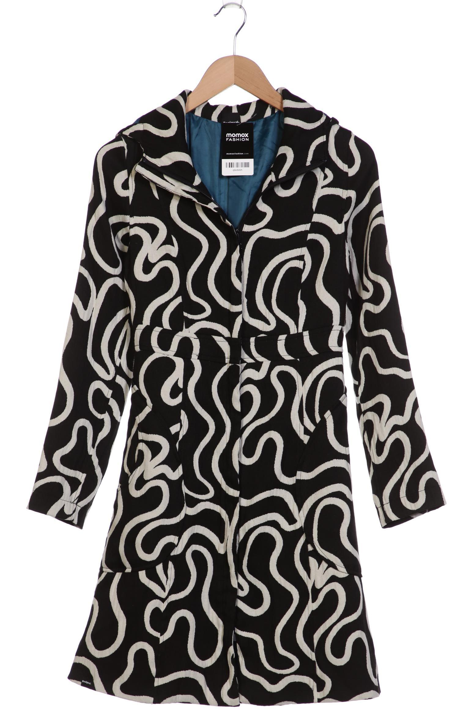 

Desigual Damen Mantel, schwarz, Gr. 36