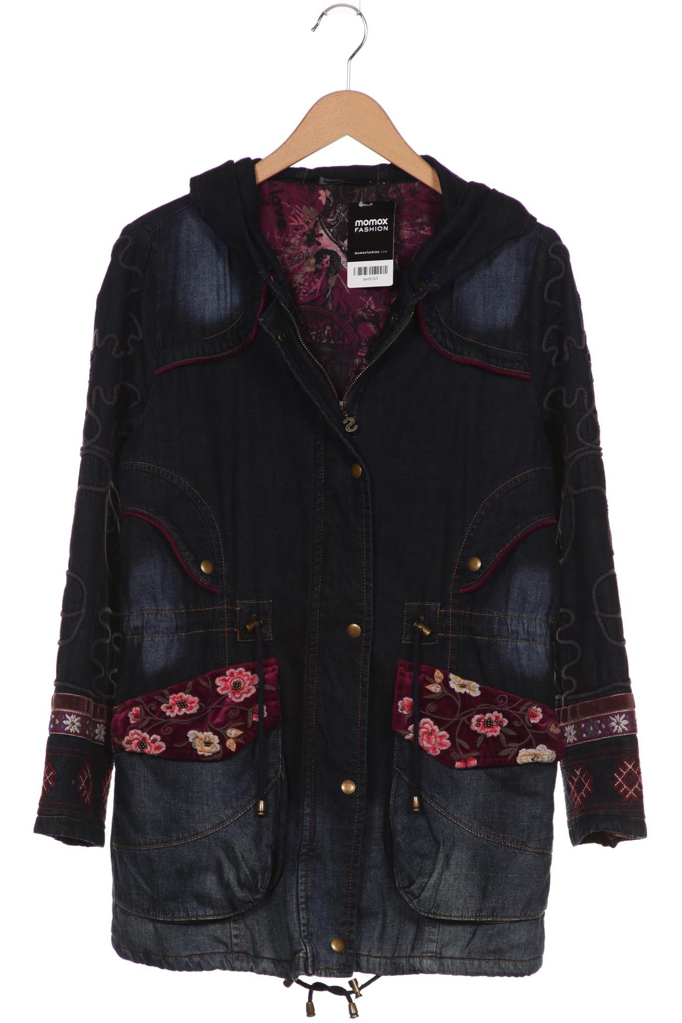 

Desigual Damen Mantel, marineblau, Gr. 40