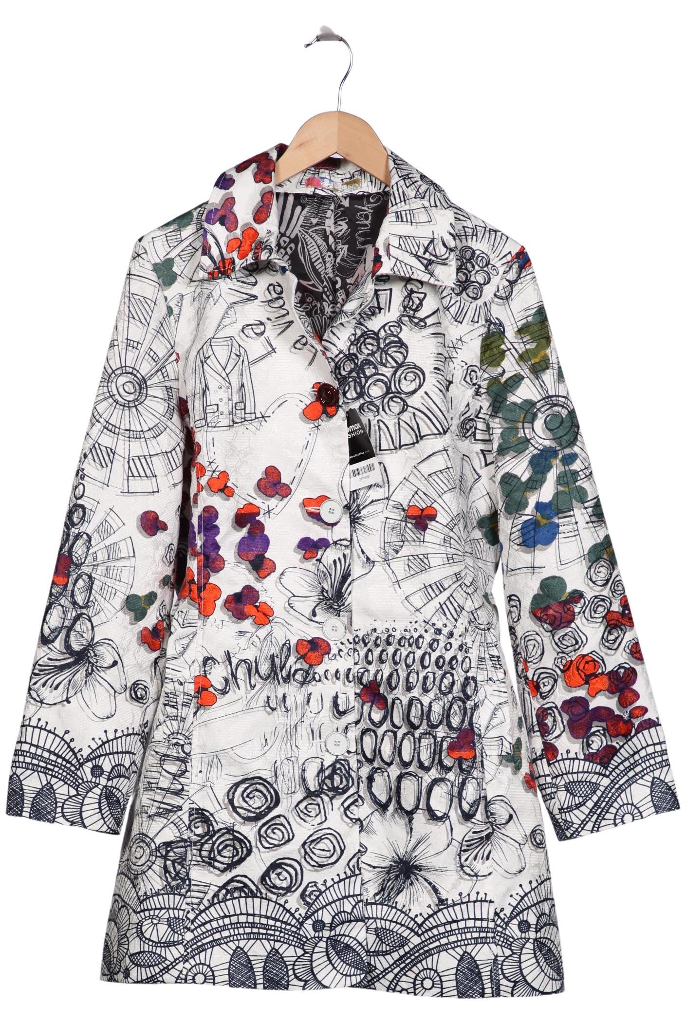 

Desigual Damen Mantel, weiß, Gr. 46