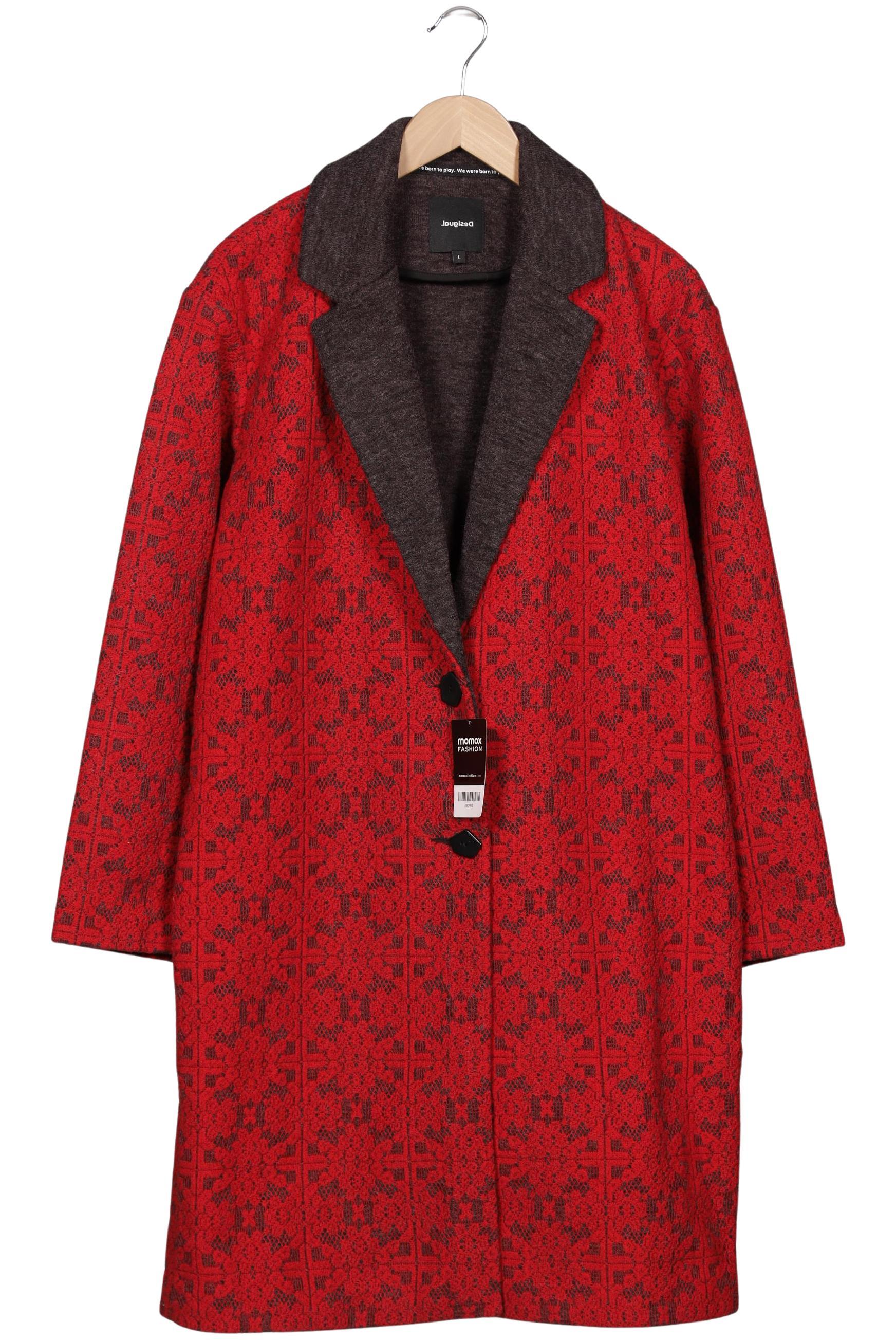 

Desigual Damen Mantel, rot, Gr. 42