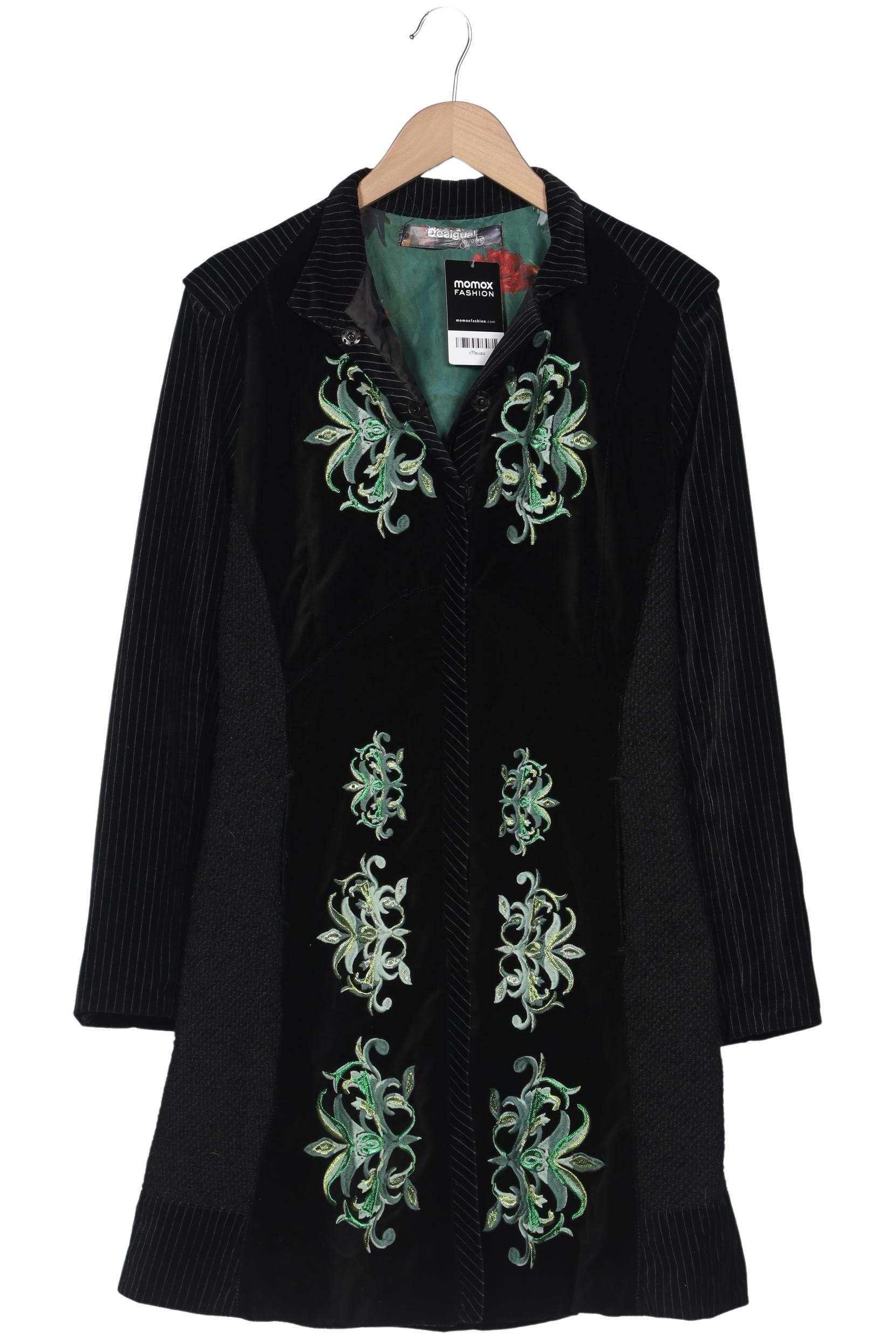 

Desigual Damen Mantel, schwarz, Gr. 38