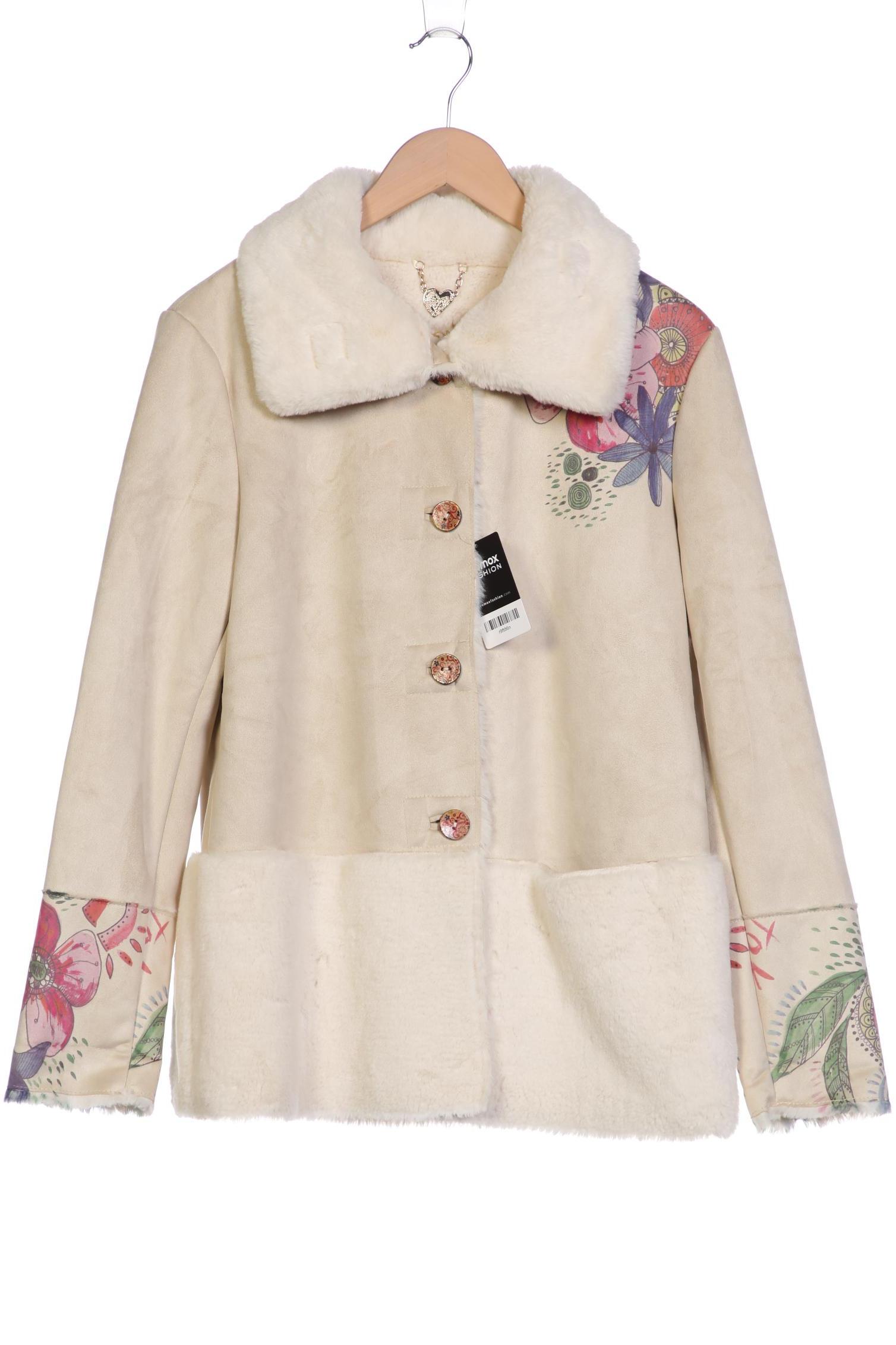 

Desigual Damen Mantel, cremeweiß, Gr. 42