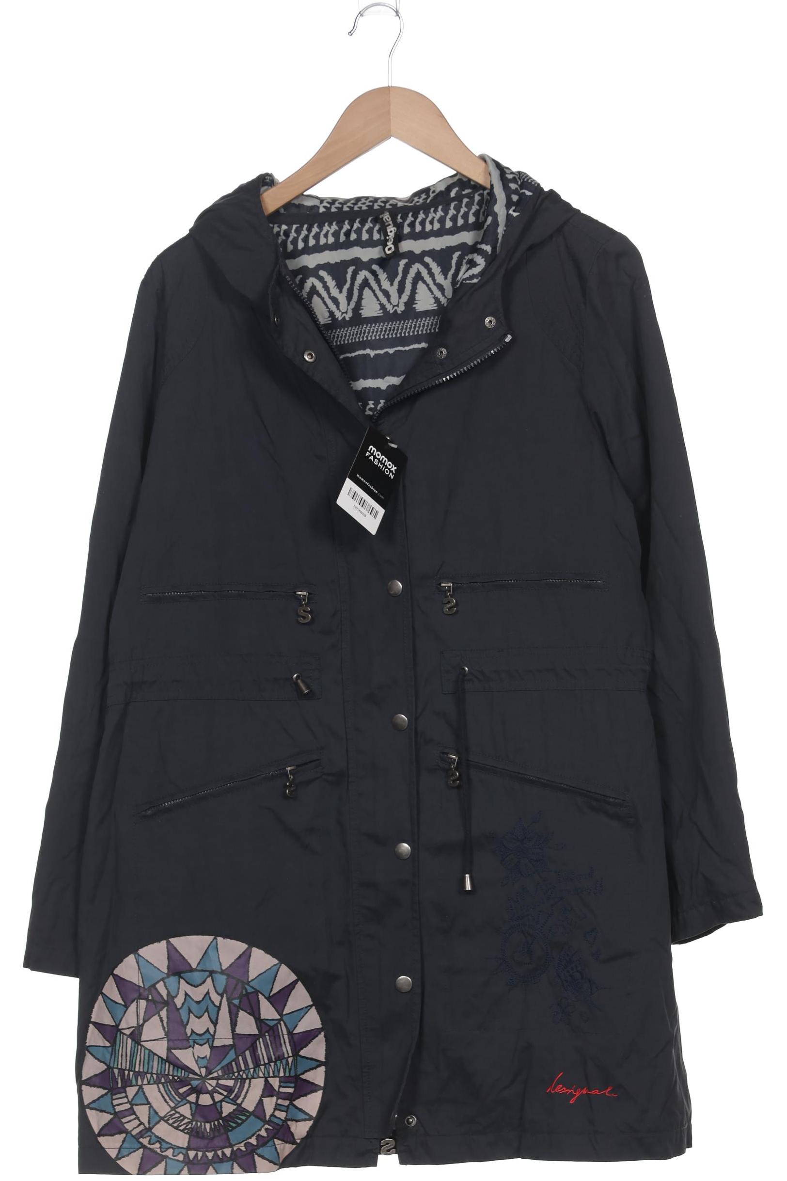 

Desigual Damen Mantel, marineblau, Gr. 44
