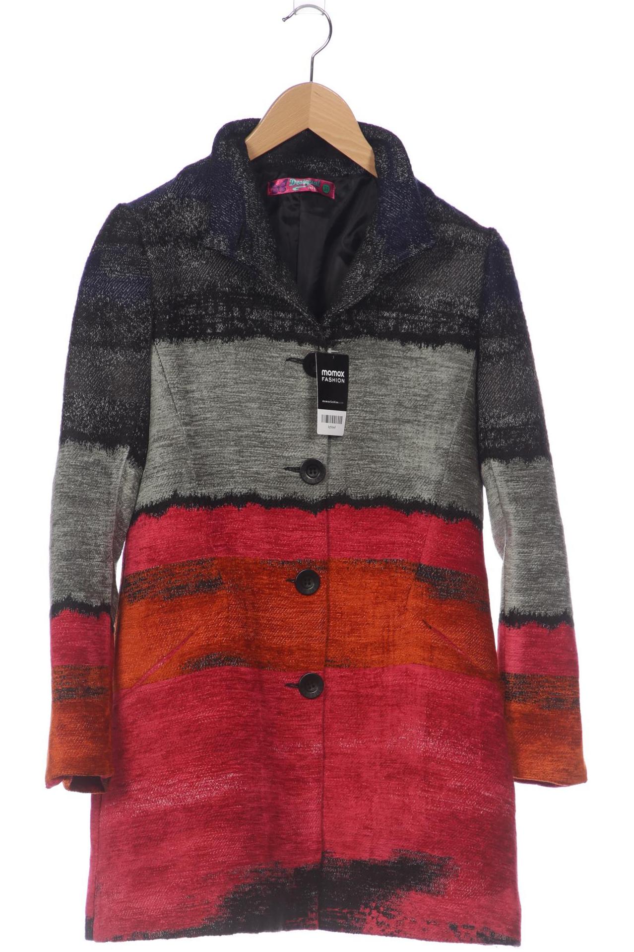 

Desigual Damen Mantel, mehrfarbig, Gr. 38