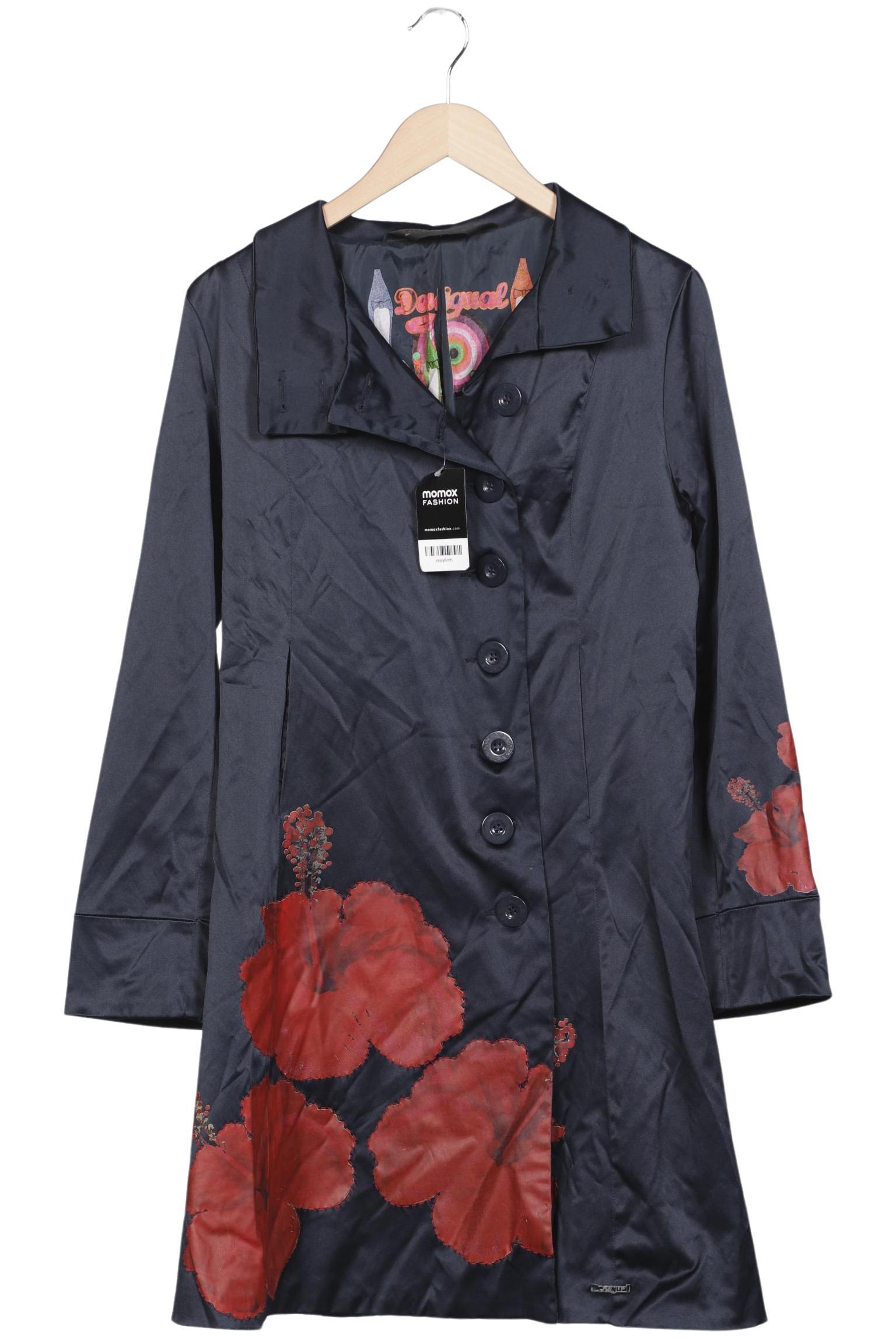 

Desigual Damen Mantel, marineblau, Gr. 40