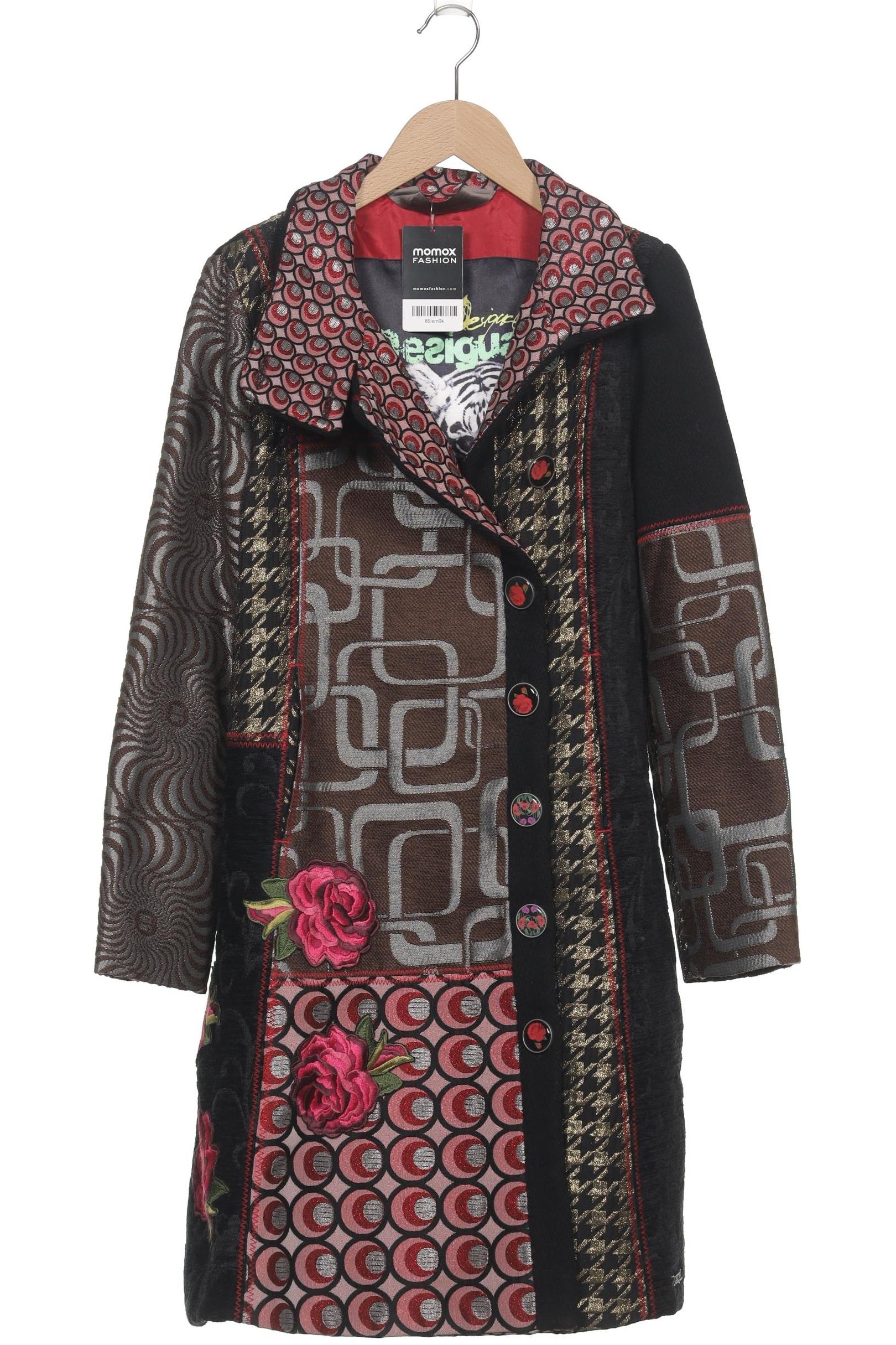 

Desigual Damen Mantel, mehrfarbig, Gr. 38