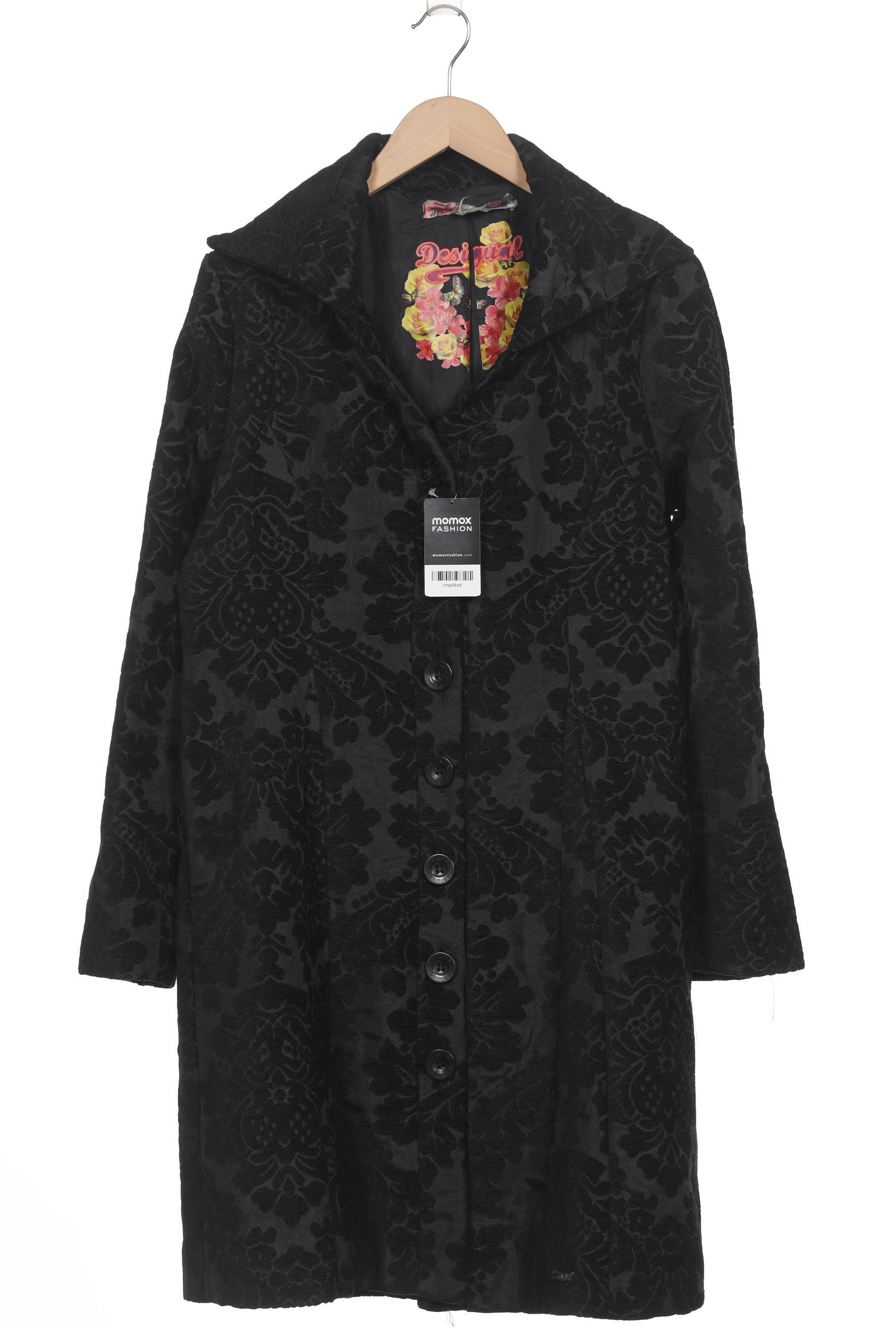 

Desigual Damen Mantel, schwarz, Gr. 44