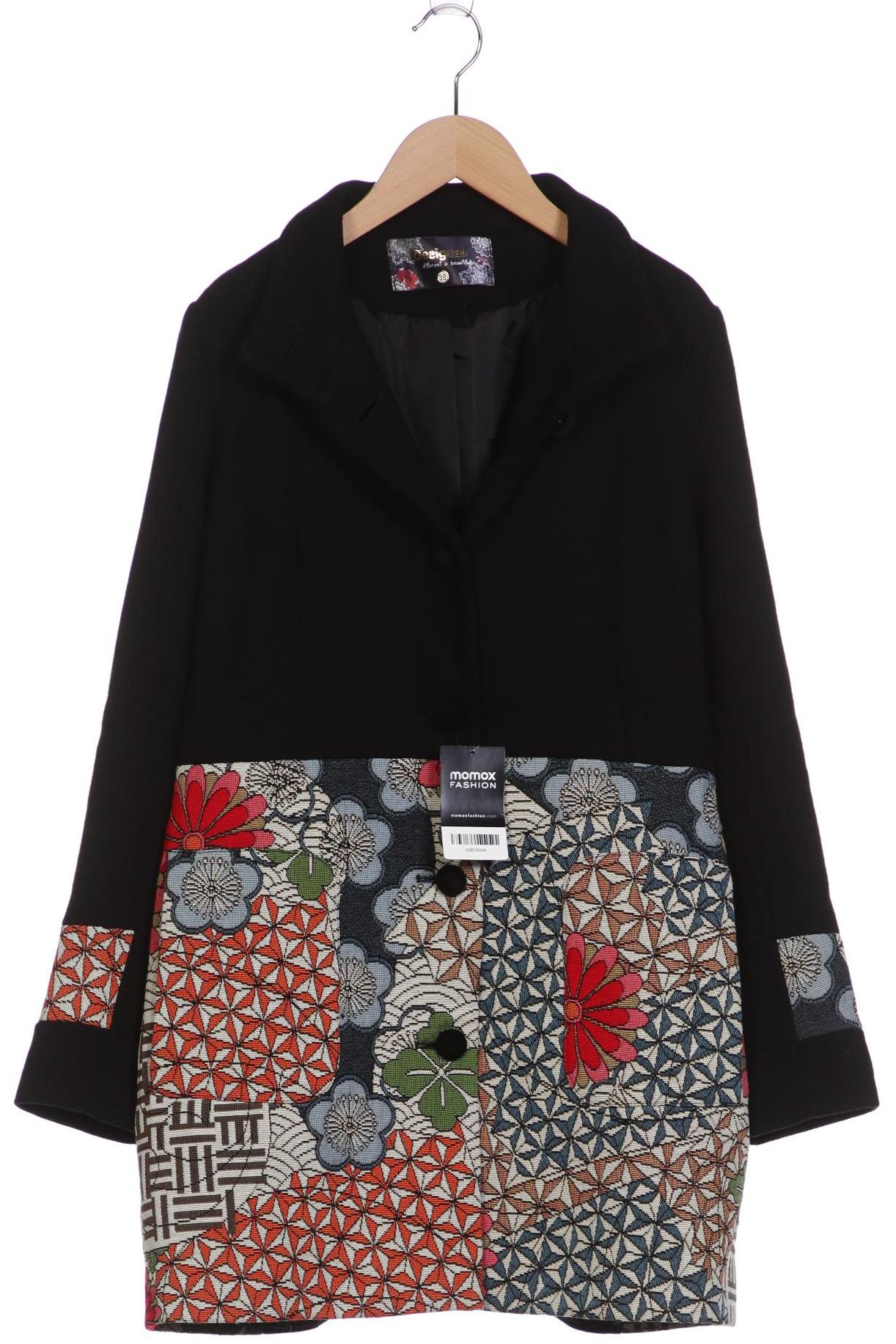 

Desigual Damen Mantel, schwarz