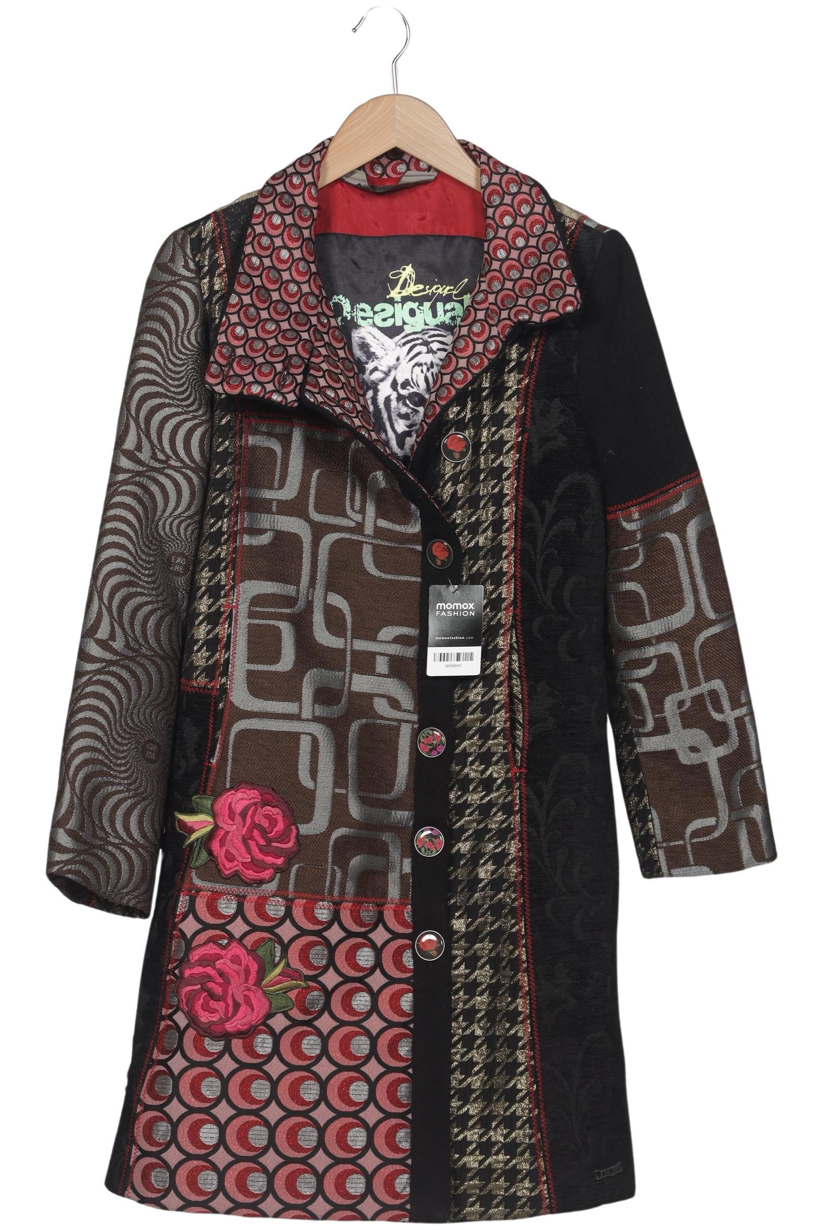

Desigual Damen Mantel, mehrfarbig, Gr. 42