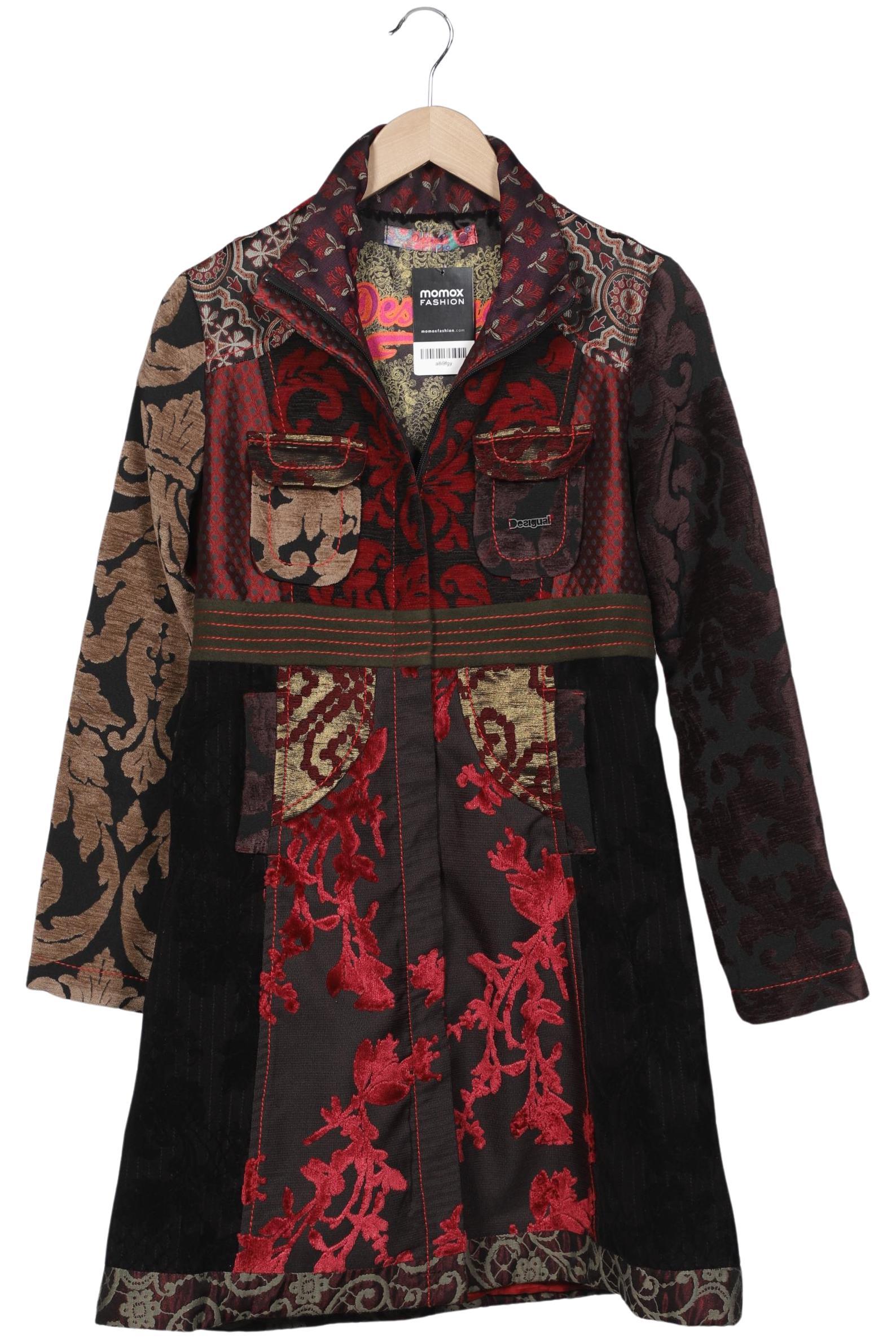 

Desigual Damen Mantel, mehrfarbig, Gr. 40