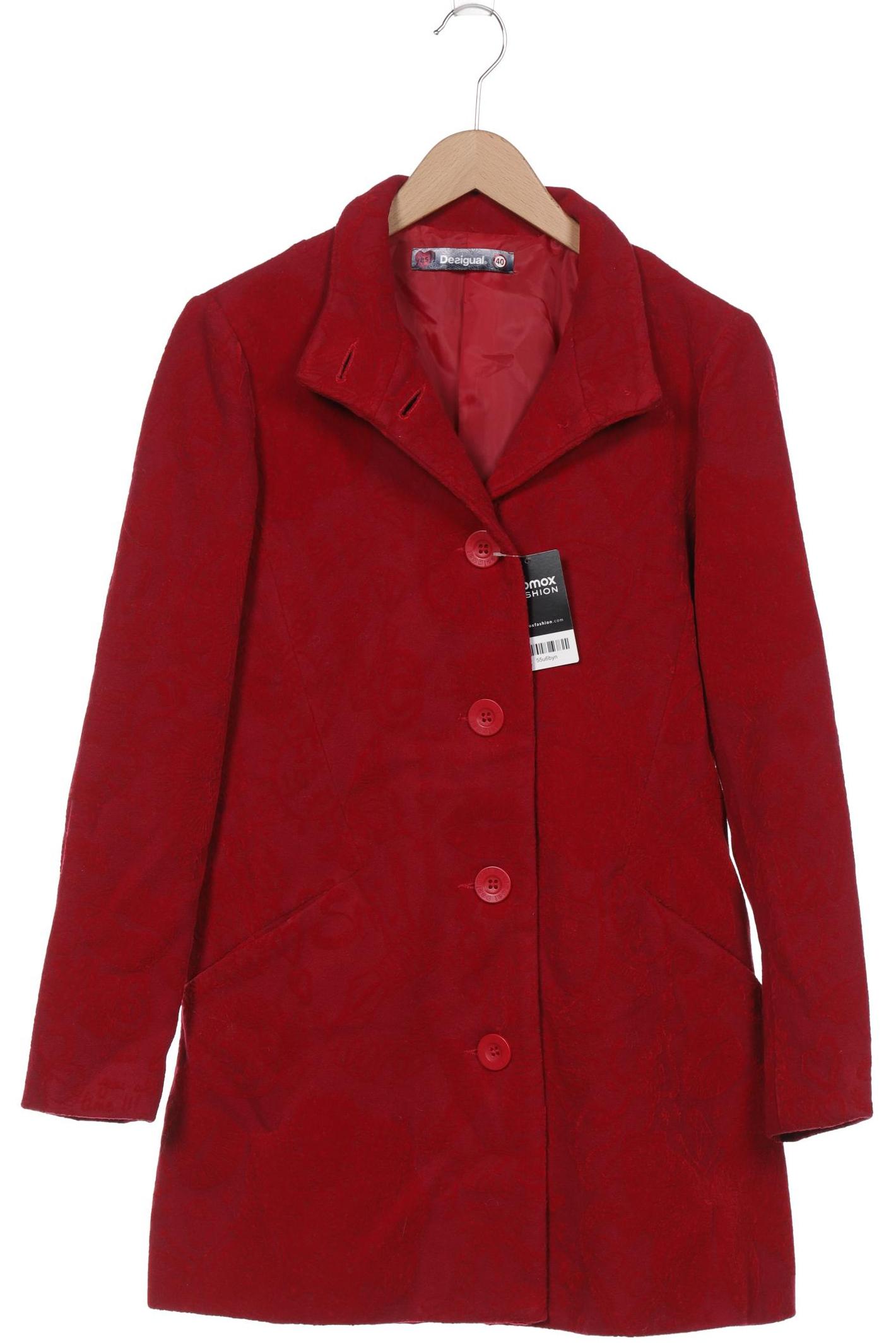 

Desigual Damen Mantel, rot, Gr. 40