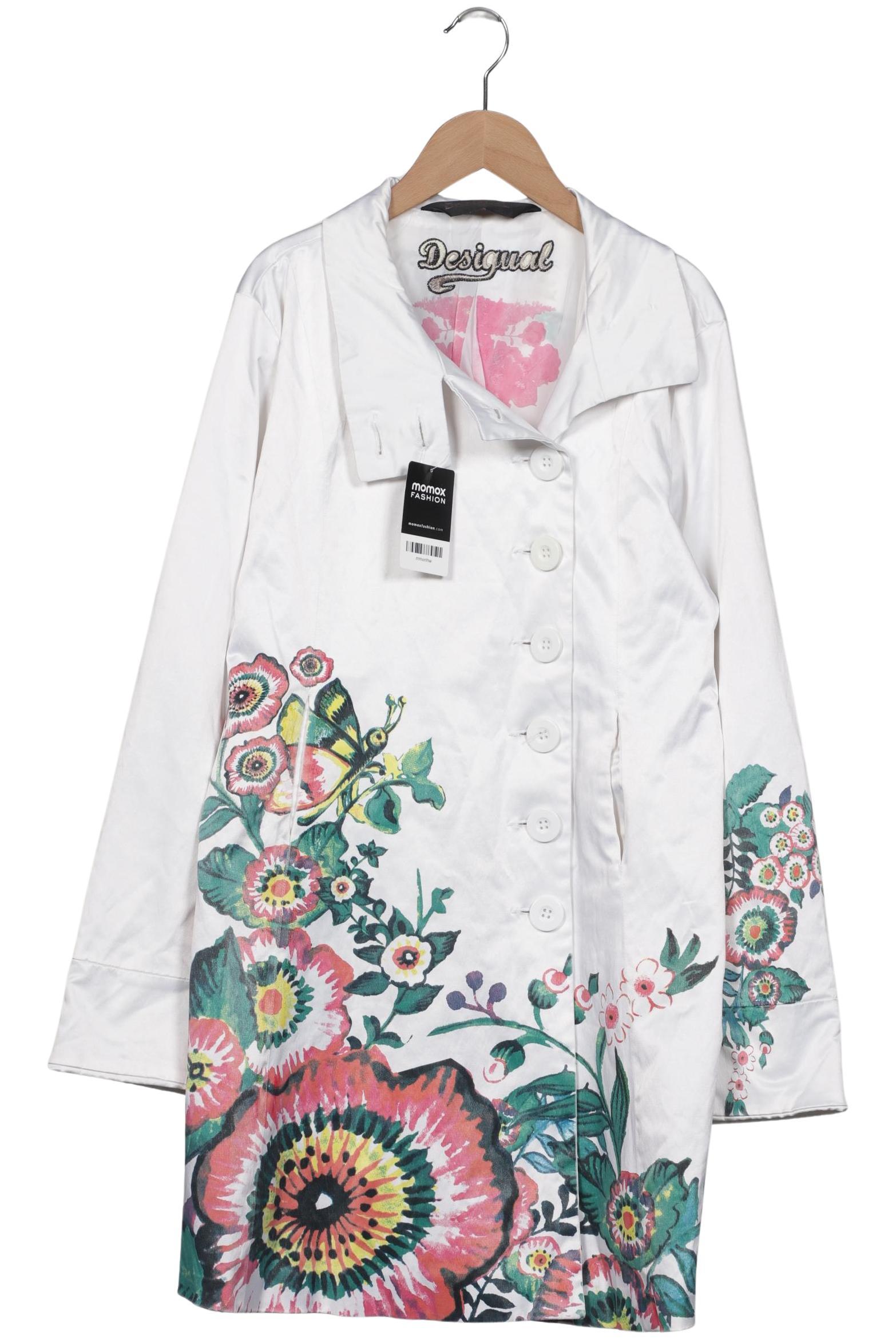 

Desigual Damen Mantel, weiß, Gr. 46
