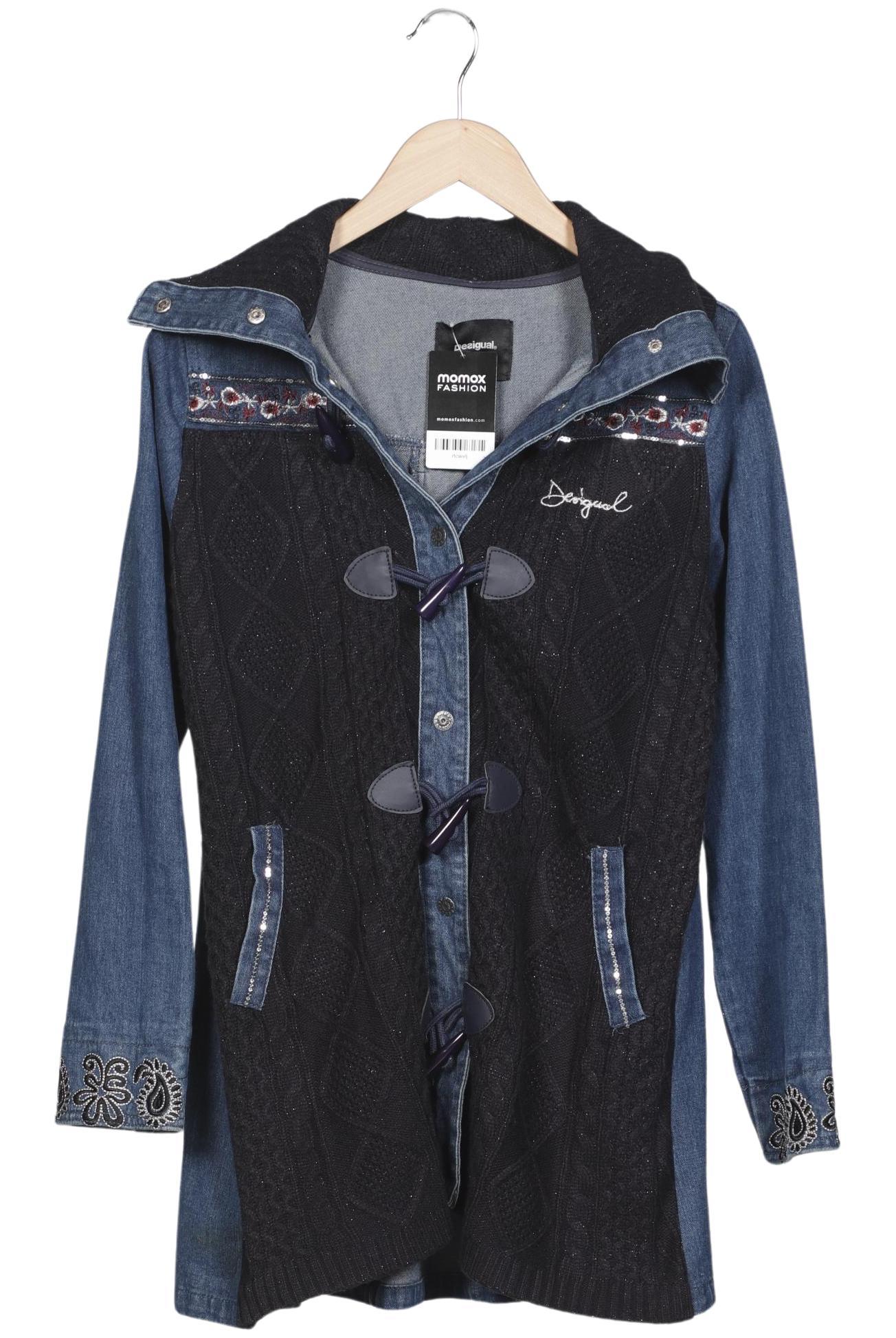 

Desigual Damen Mantel, blau, Gr. 38
