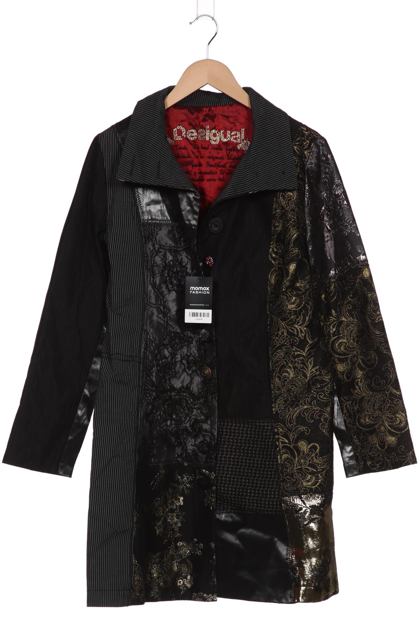 

Desigual Damen Mantel, schwarz
