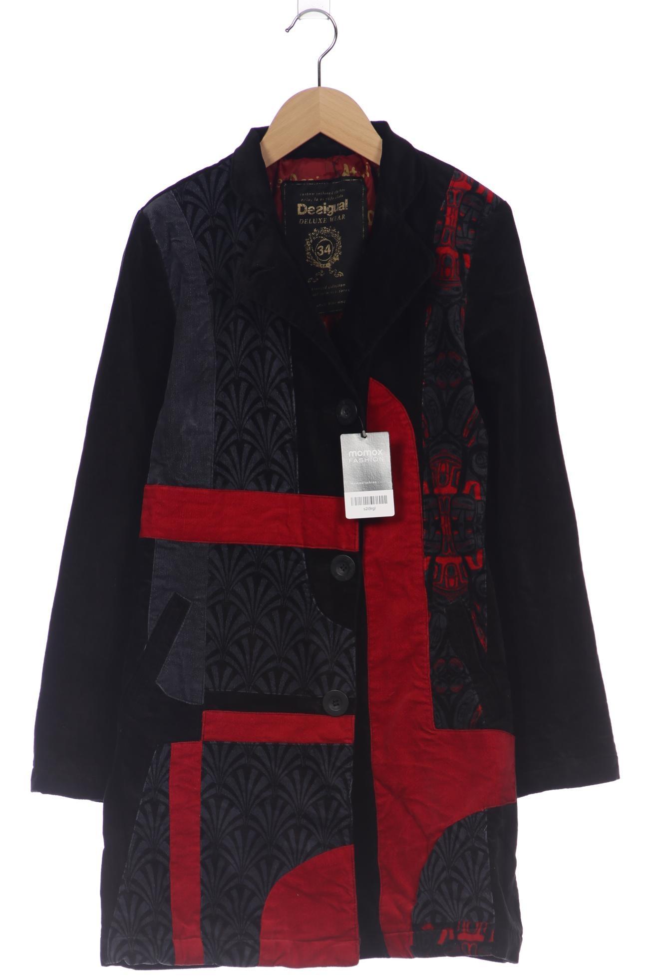 

Desigual Damen Mantel, schwarz, Gr. 34