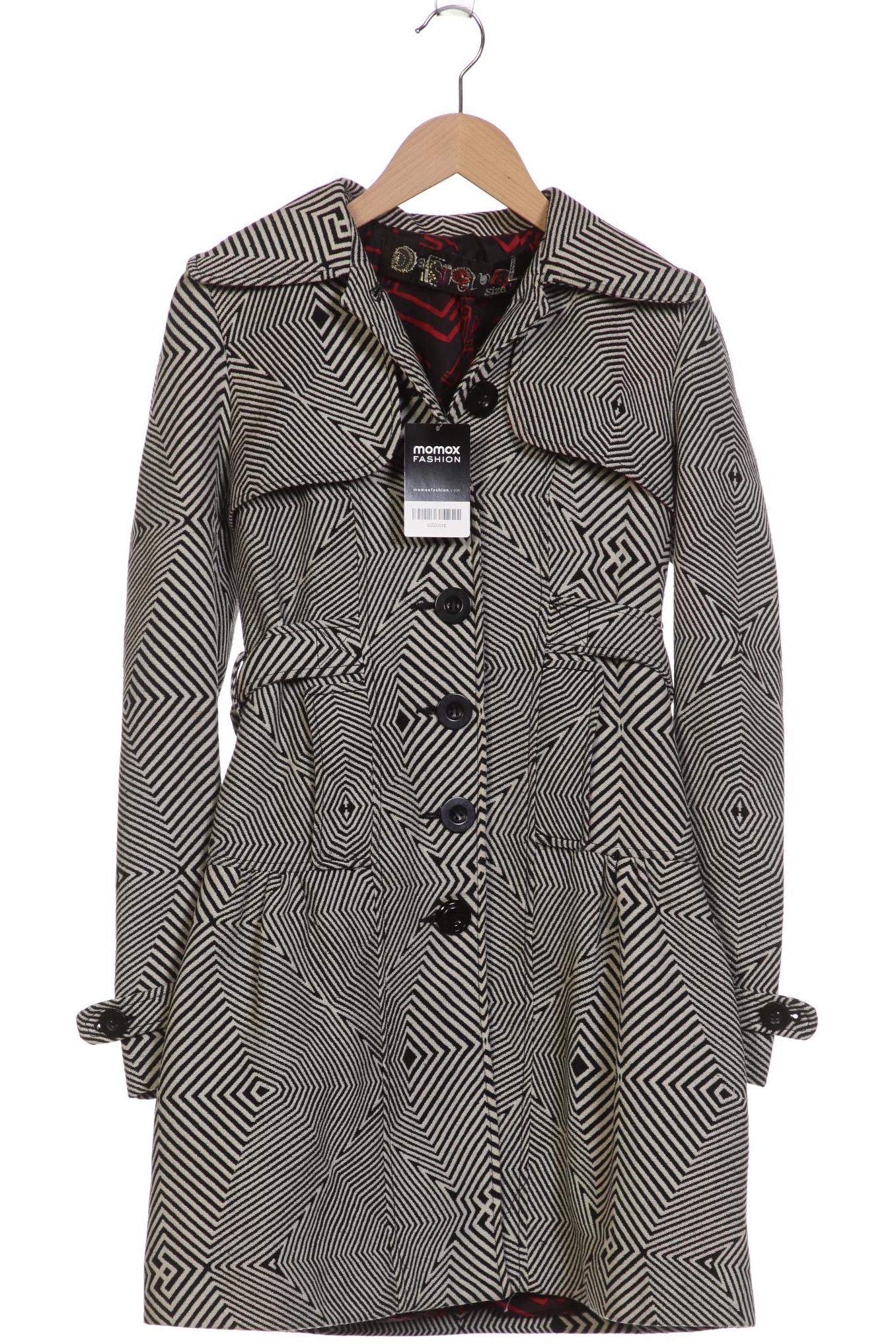 

Desigual Damen Mantel, grau, Gr. 36