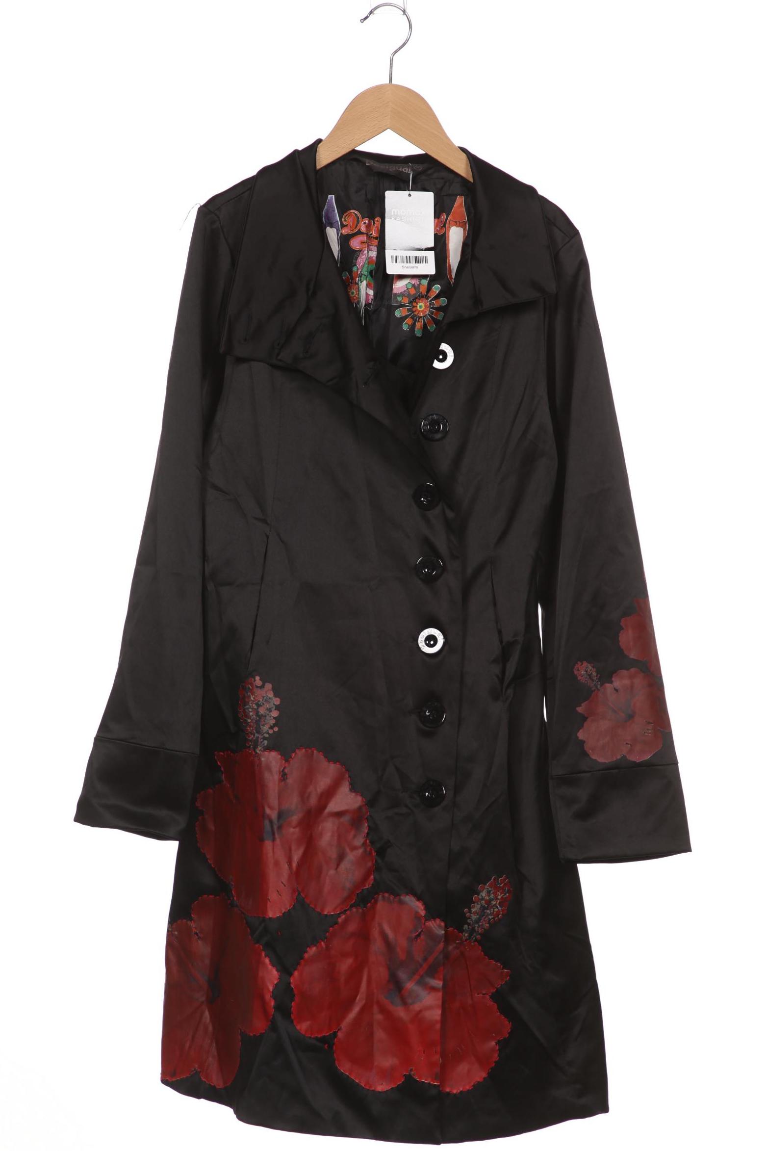 

Desigual Damen Mantel, schwarz, Gr. 40