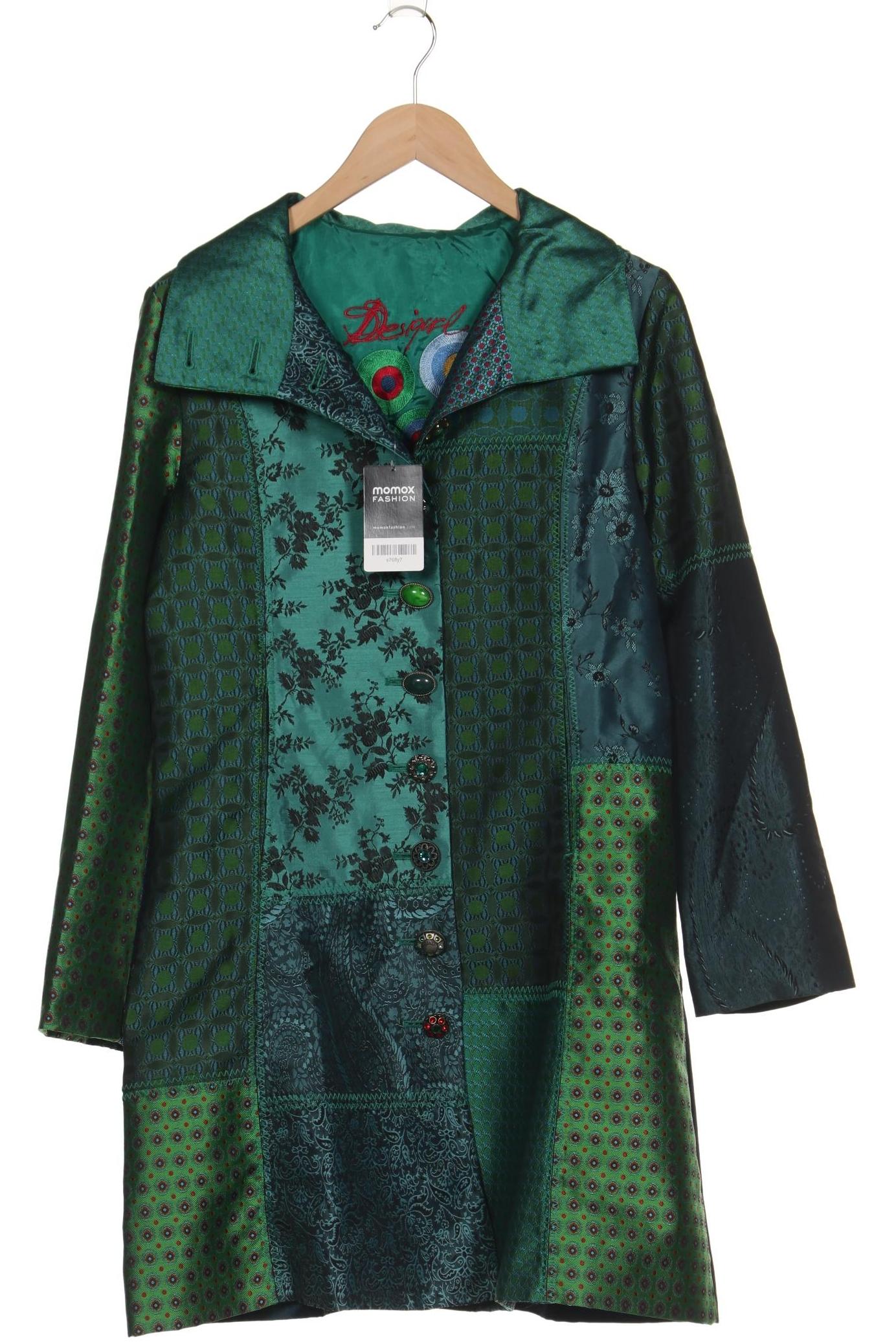 

Desigual Damen Mantel, grün, Gr. 42