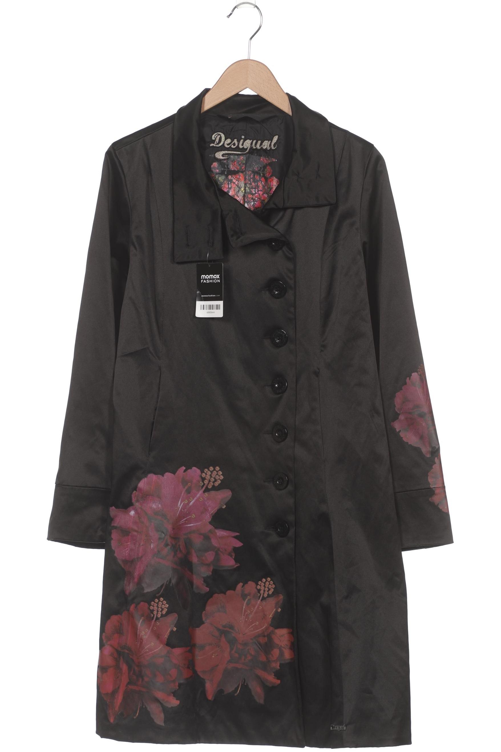 

Desigual Damen Mantel, schwarz, Gr. 42