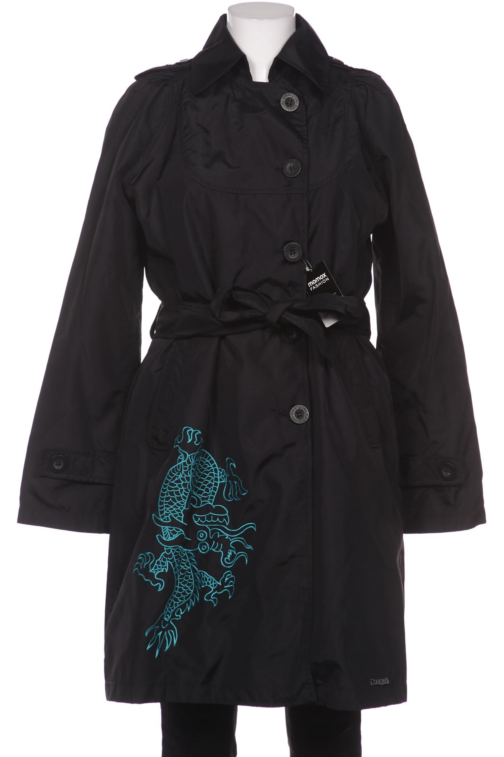 

Desigual Damen Mantel, schwarz, Gr. 46