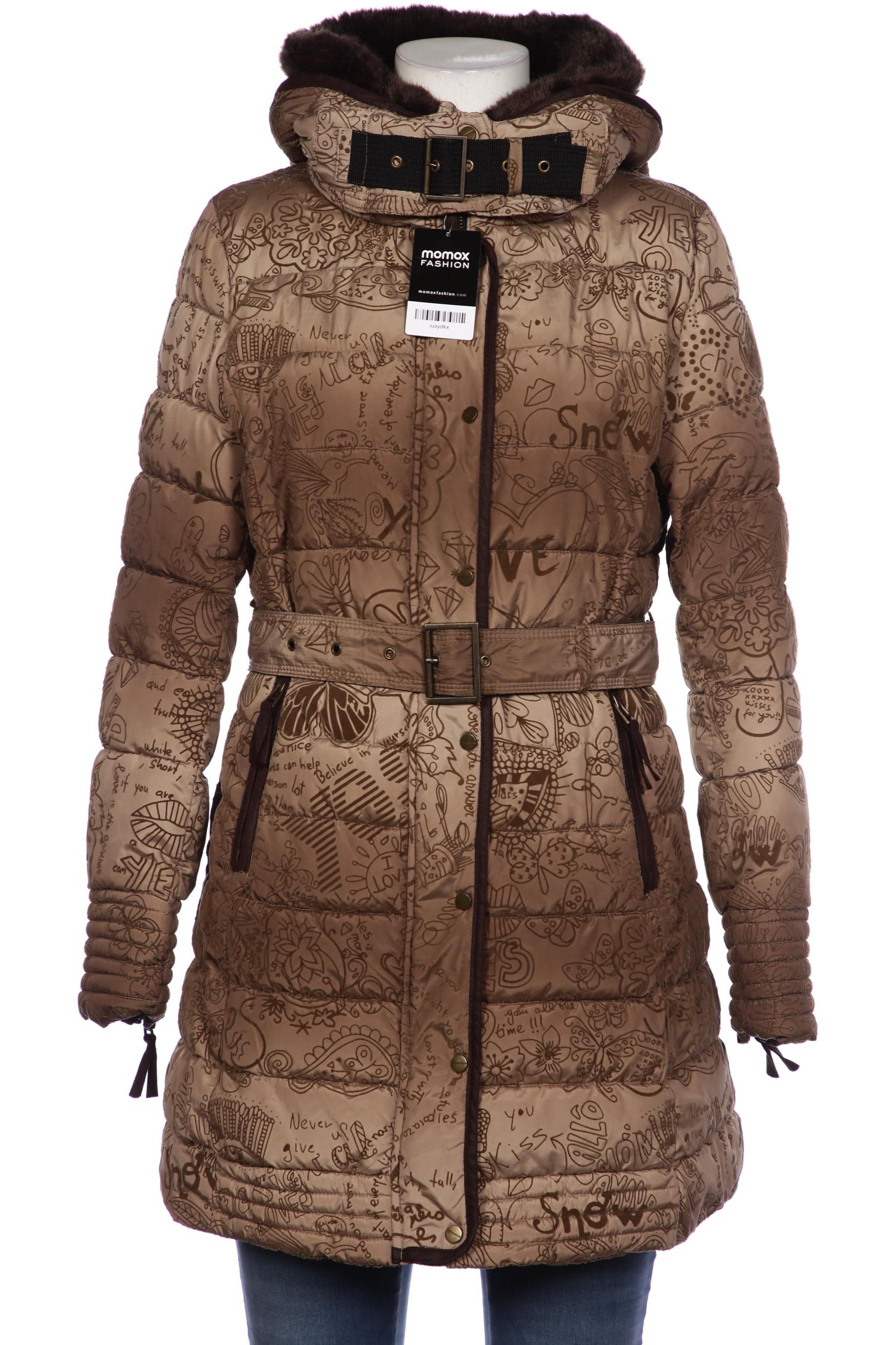 

Desigual Damen Mantel, braun, Gr. 42