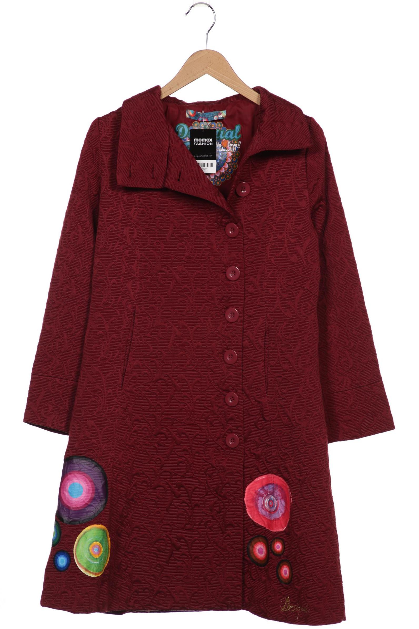 

Desigual Damen Mantel, bordeaux, Gr. 42