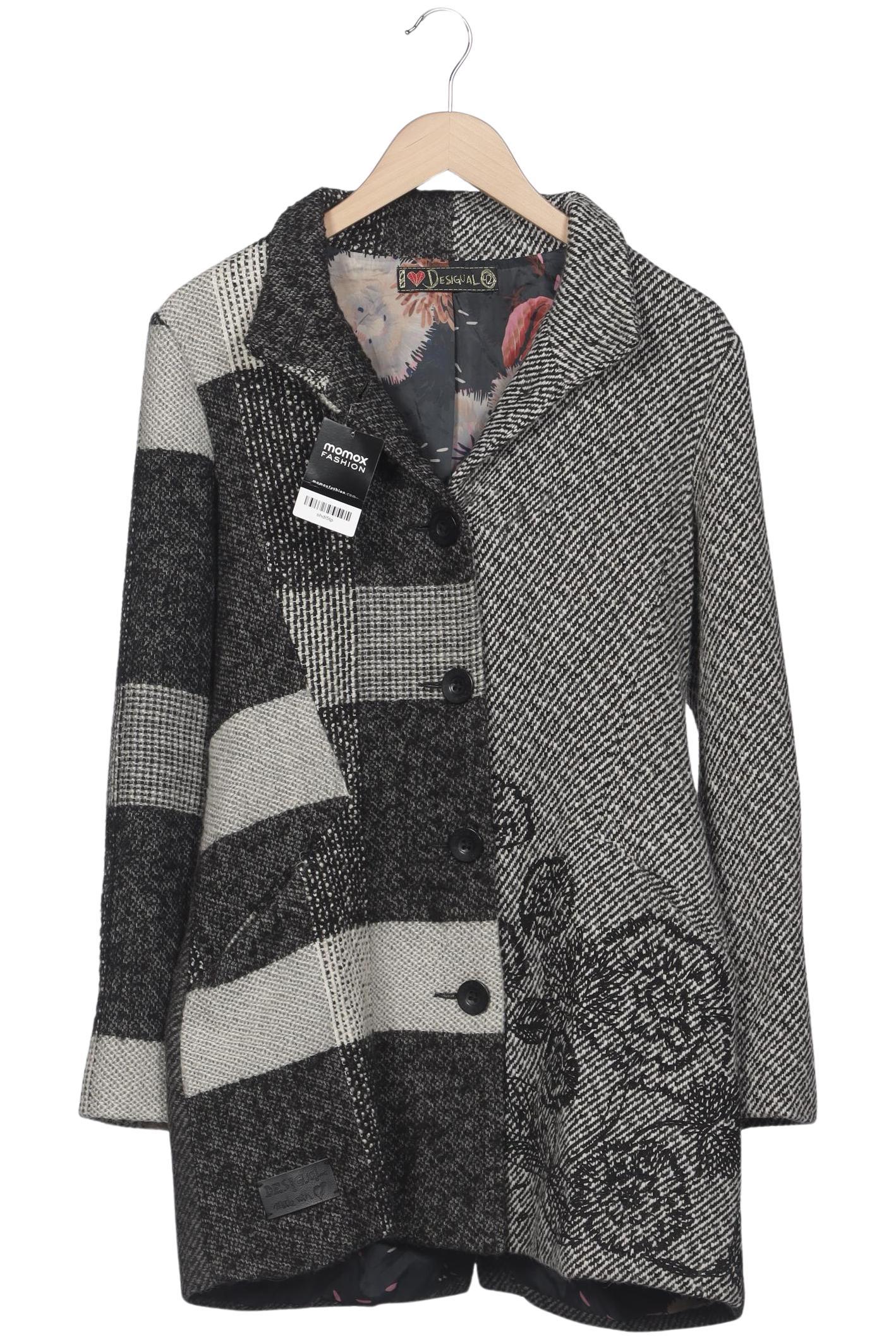 

Desigual Damen Mantel, grau, Gr. 42