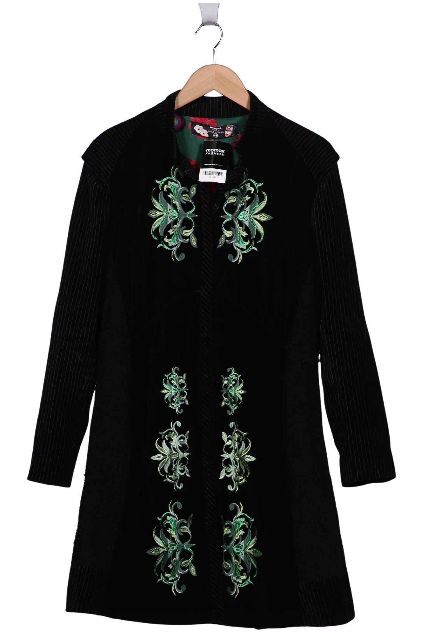 

Desigual Damen Mantel, schwarz, Gr. 44